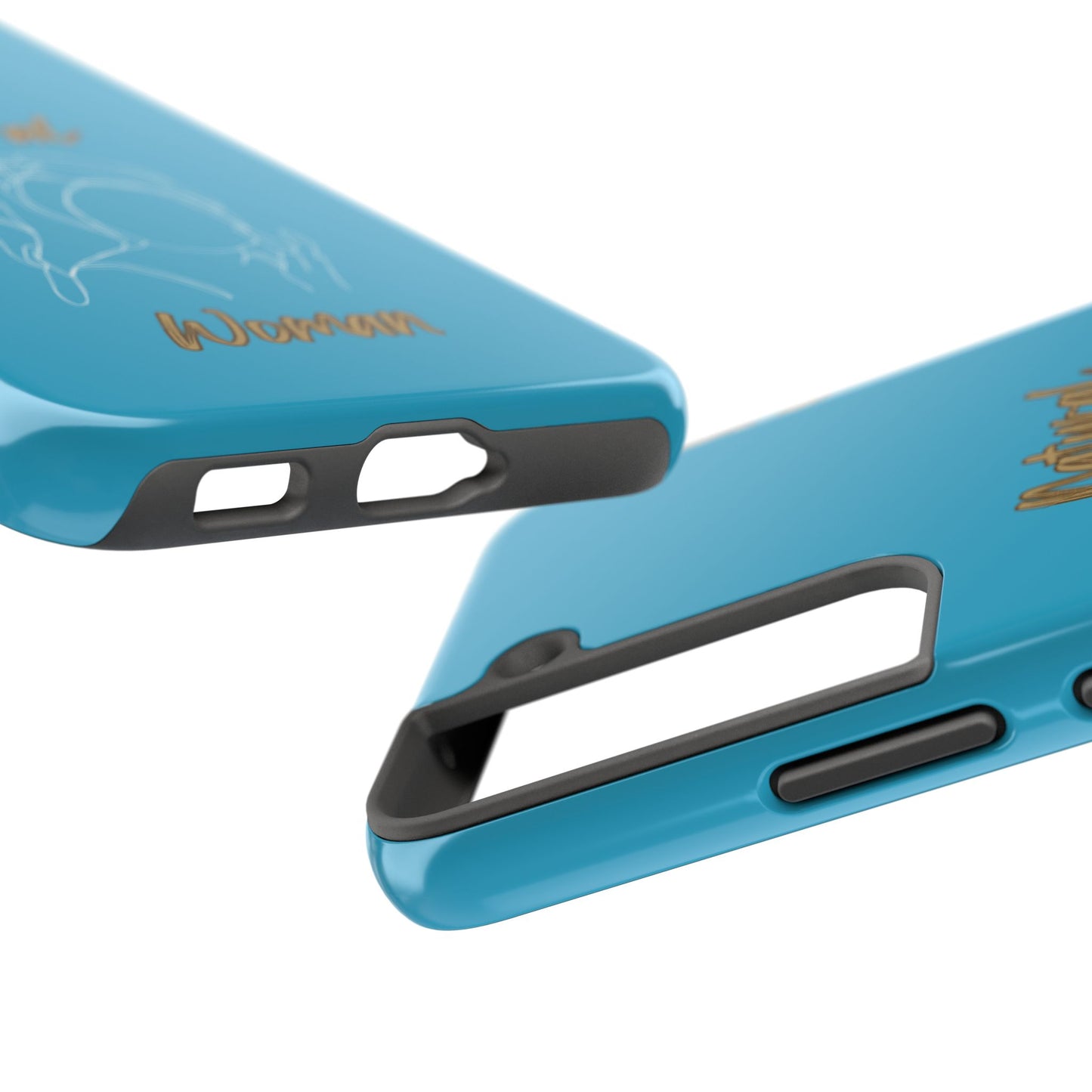 Natural Woman Towel Wrapped (WL)Tough Phone Cases TURQUOISE