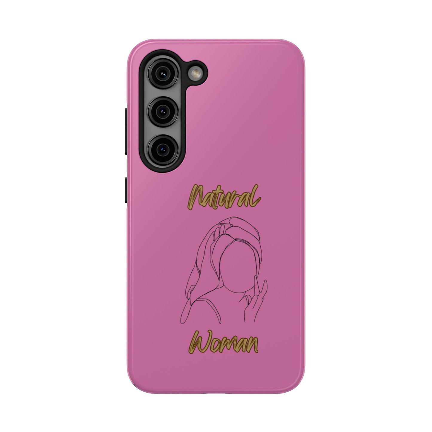 Natural Woman Towel Wrapped (BL)Tough Phone Cases LIGHT PINK