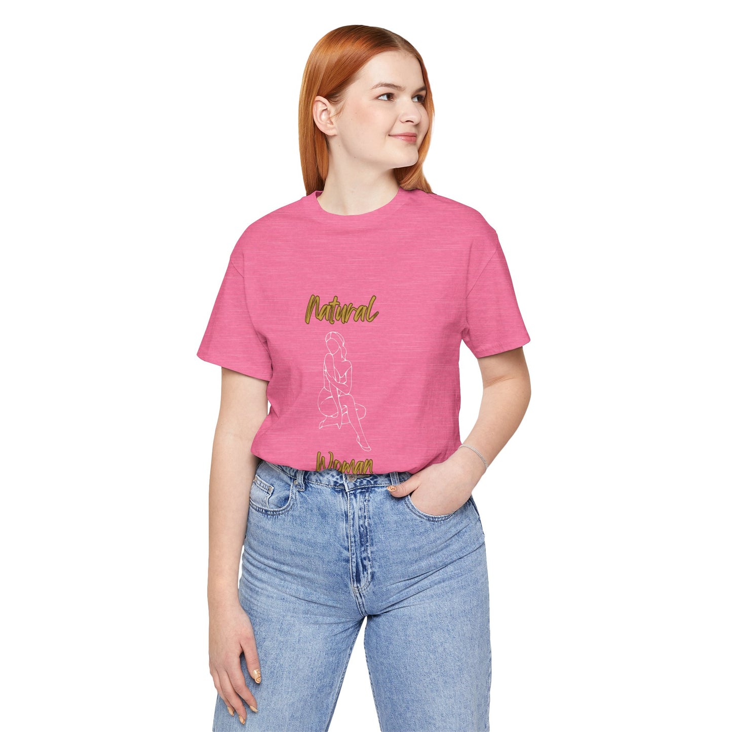 Natural Woman Shoulder Action (WL) Short Sleeve T-Shirt