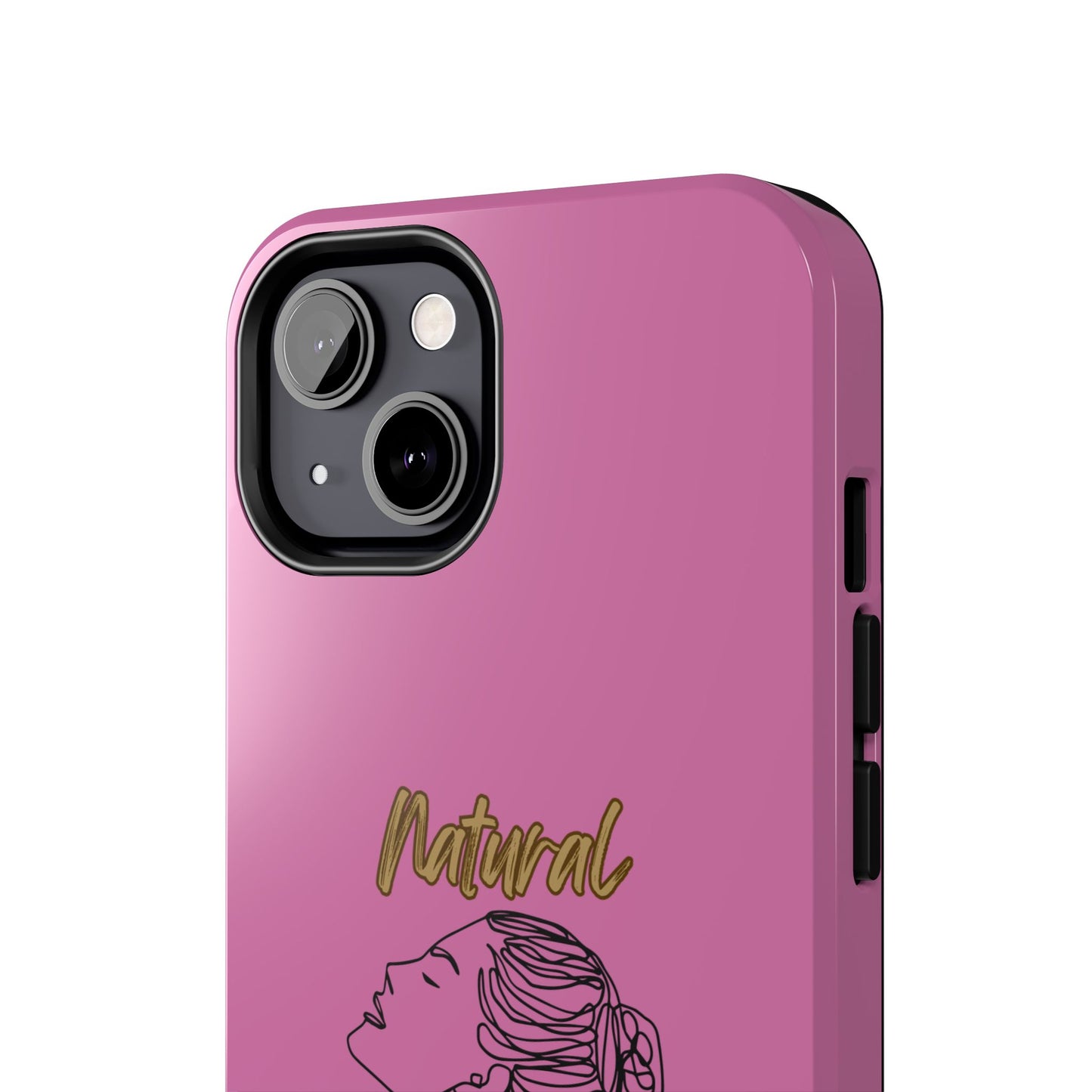 Natural Woman Wet Bun (BL) Tough Phone Cases LIGHT PINK