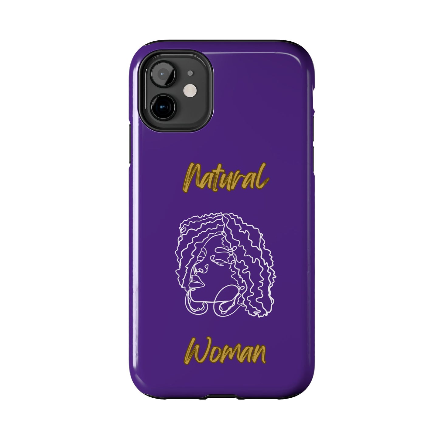 Natural Woman Naturally Me (WL)Tough Phone Cases PURPLE