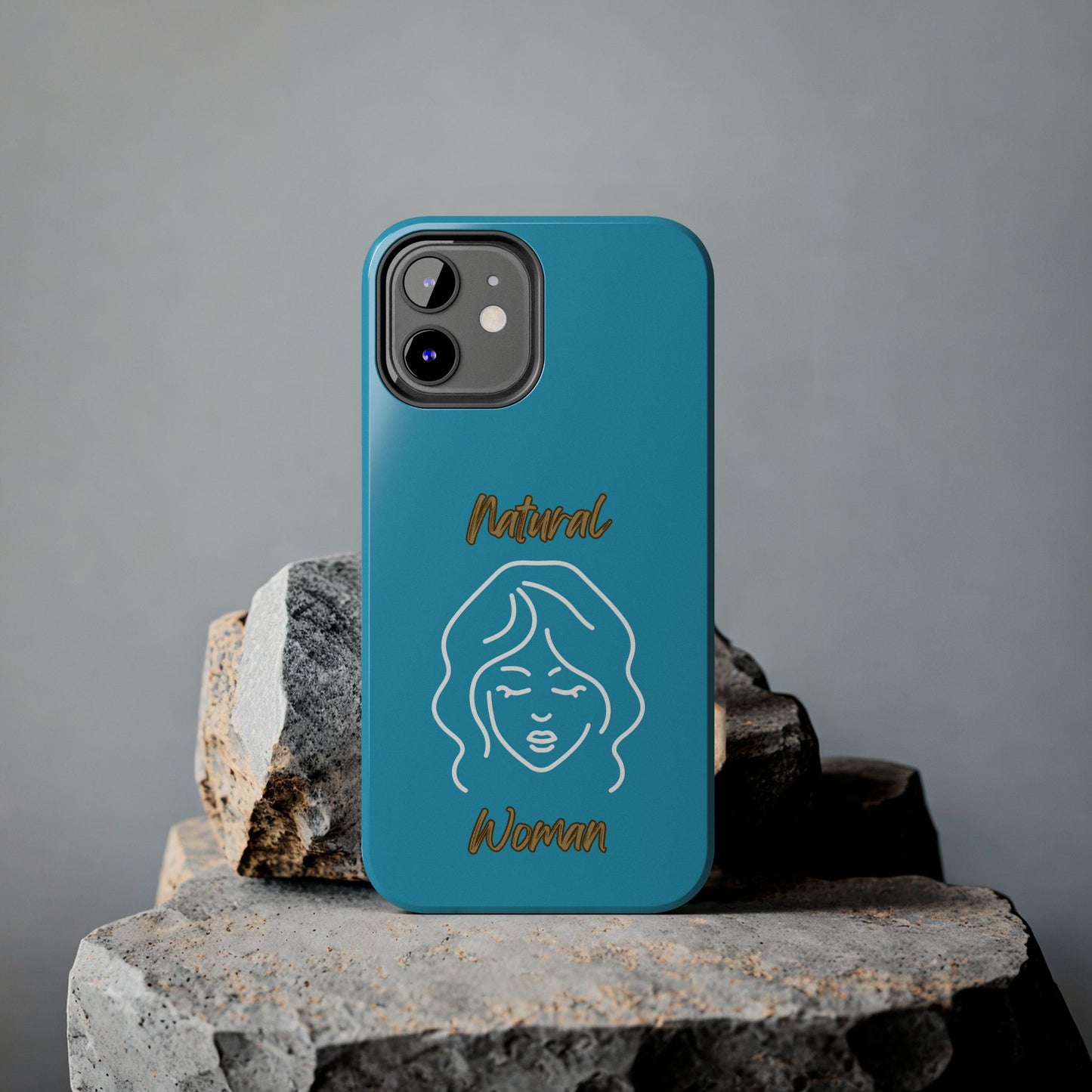 Natural Woman Modest (WL)Tough Phone Cases TURQUIOSE