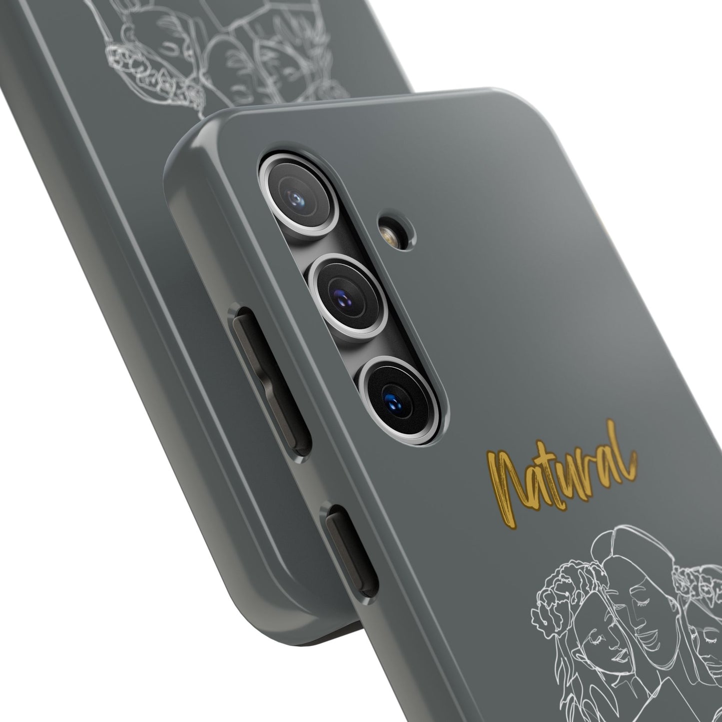 Natural Woman Me & My Girls (WL)Tough Phone Cases DARK GREY
