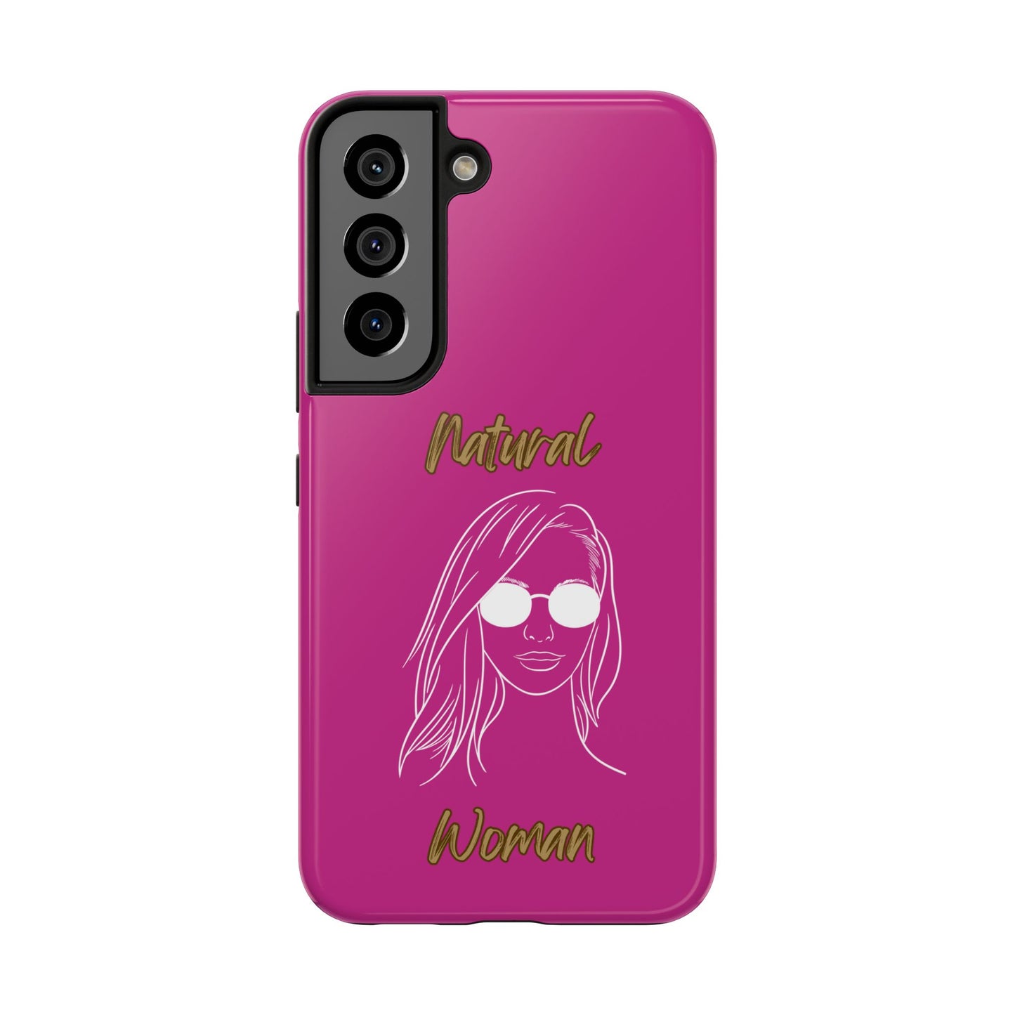 Natural Woman Shades (WL)Tough Phone Cases PINK