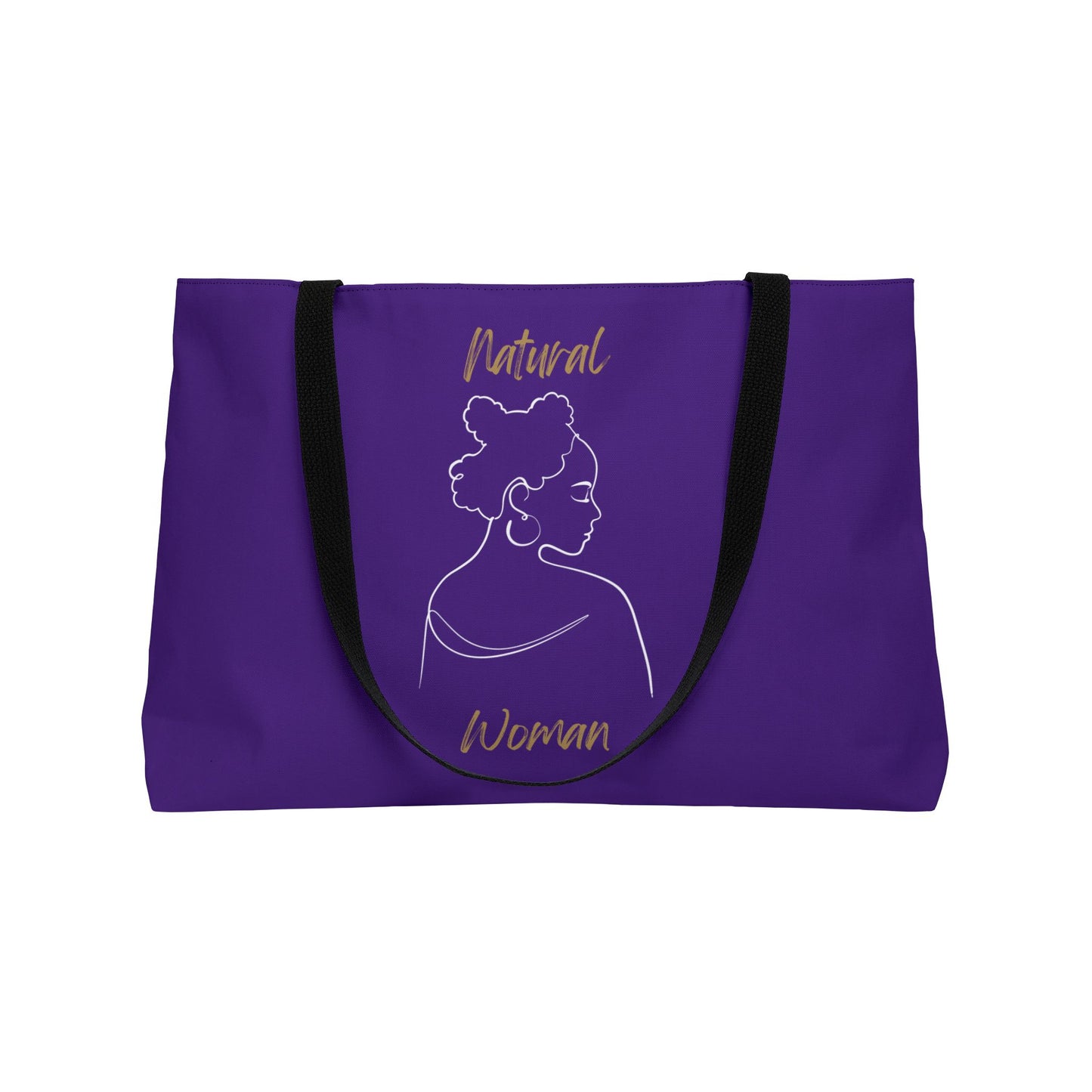 Natural Woman Twist (WL) Weekender Tote Bag PURPLE
