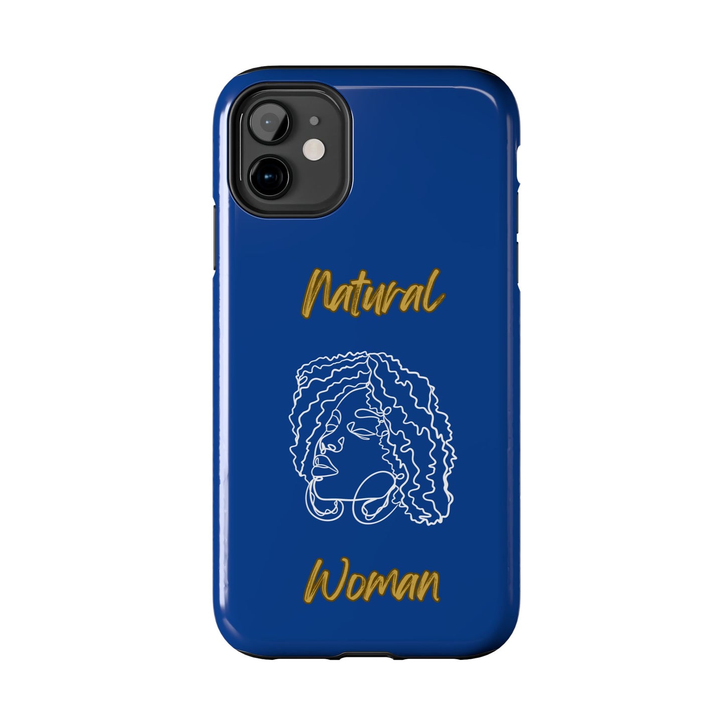 Natural Woman Naturally Me (WL)Tough Phone Cases DARK BLUE