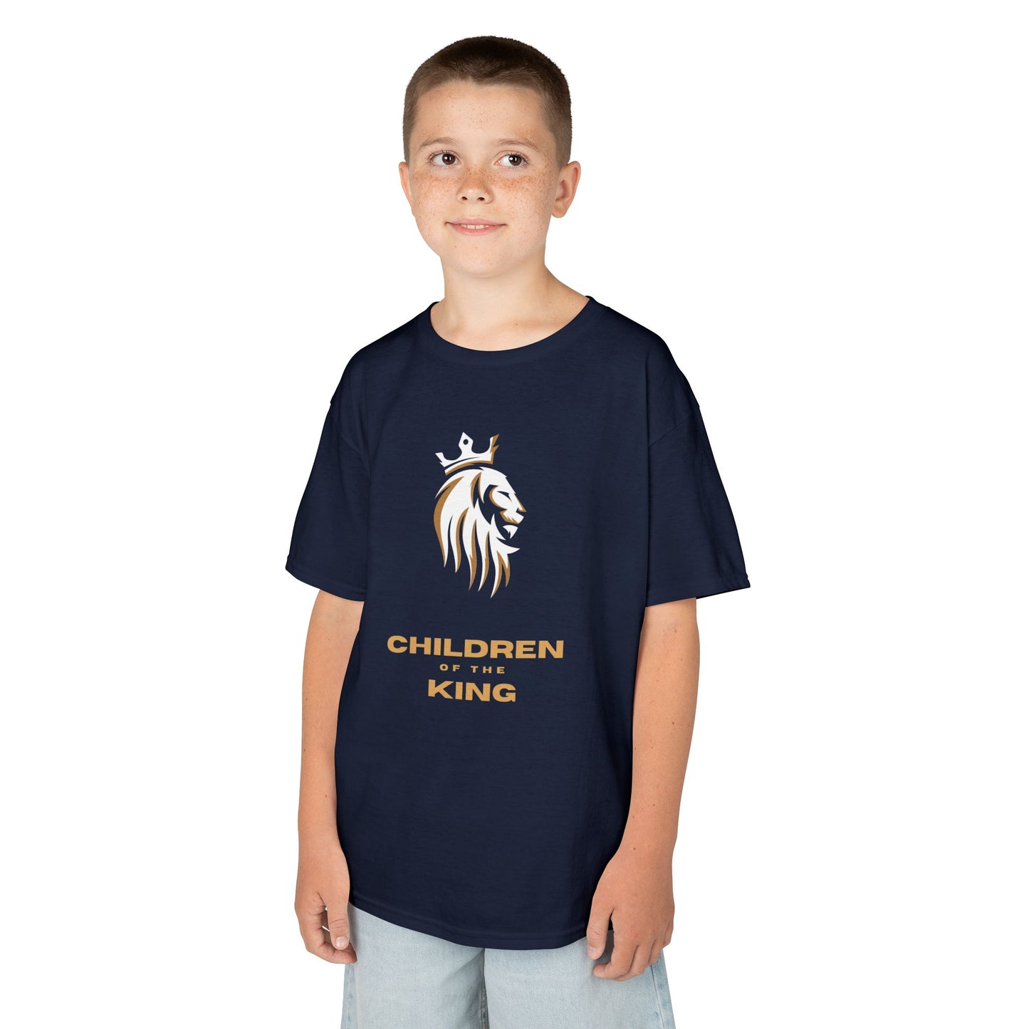 Children of the King Inspirational Kids Cotton T-Shirt (WL)
