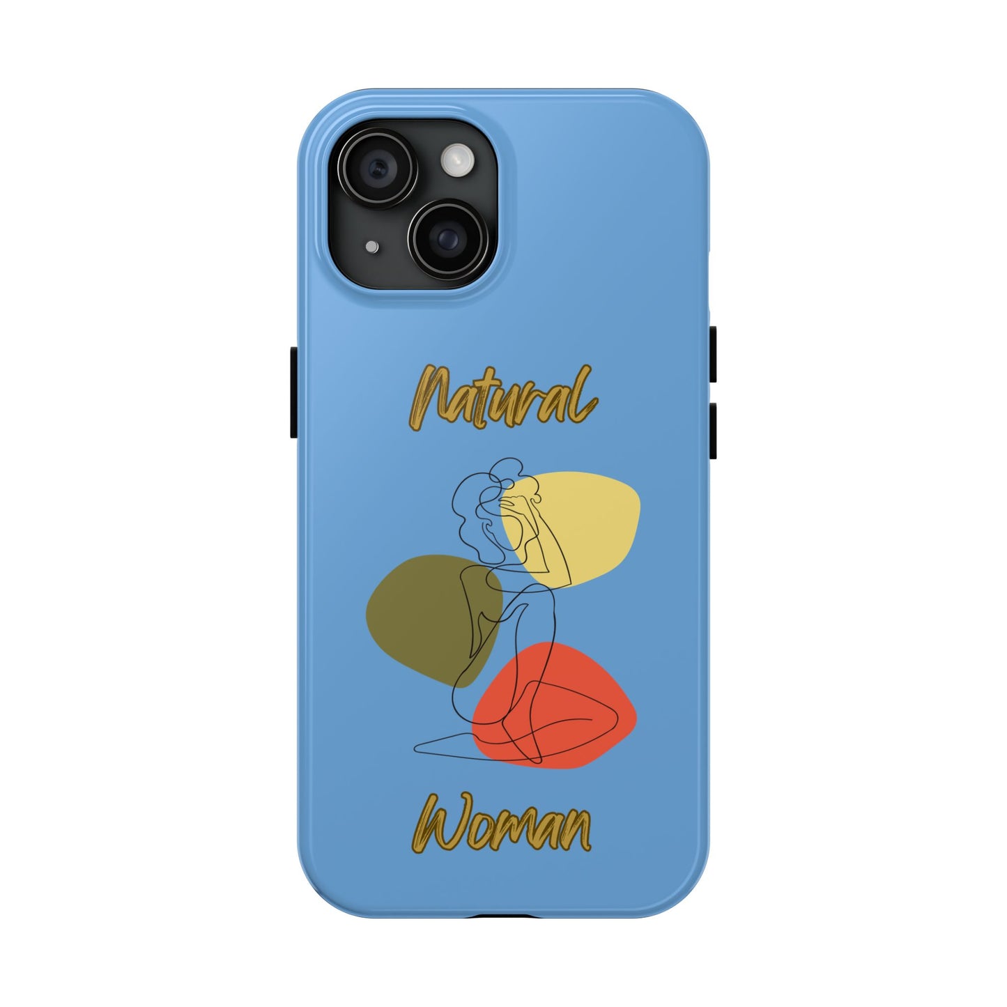 Natural Woman Colorful Pose (BL)Tough Phone Cases LIGHT BLUE