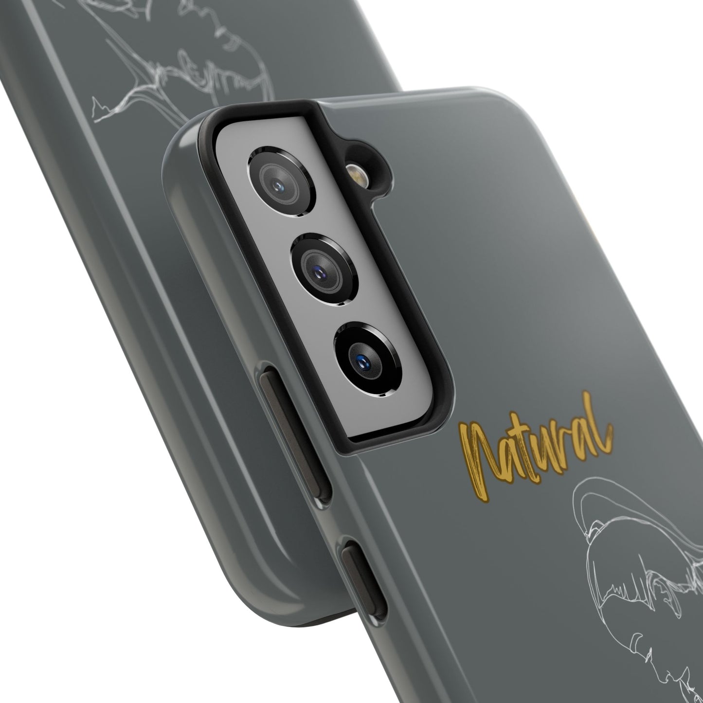 Natural Woman New Life (WL)Tough Phone Cases DARK GREY