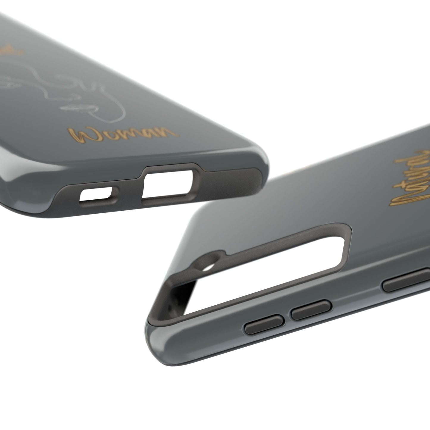 Natural Woman Looking (WL) Tough Phone Cases DARK GREY