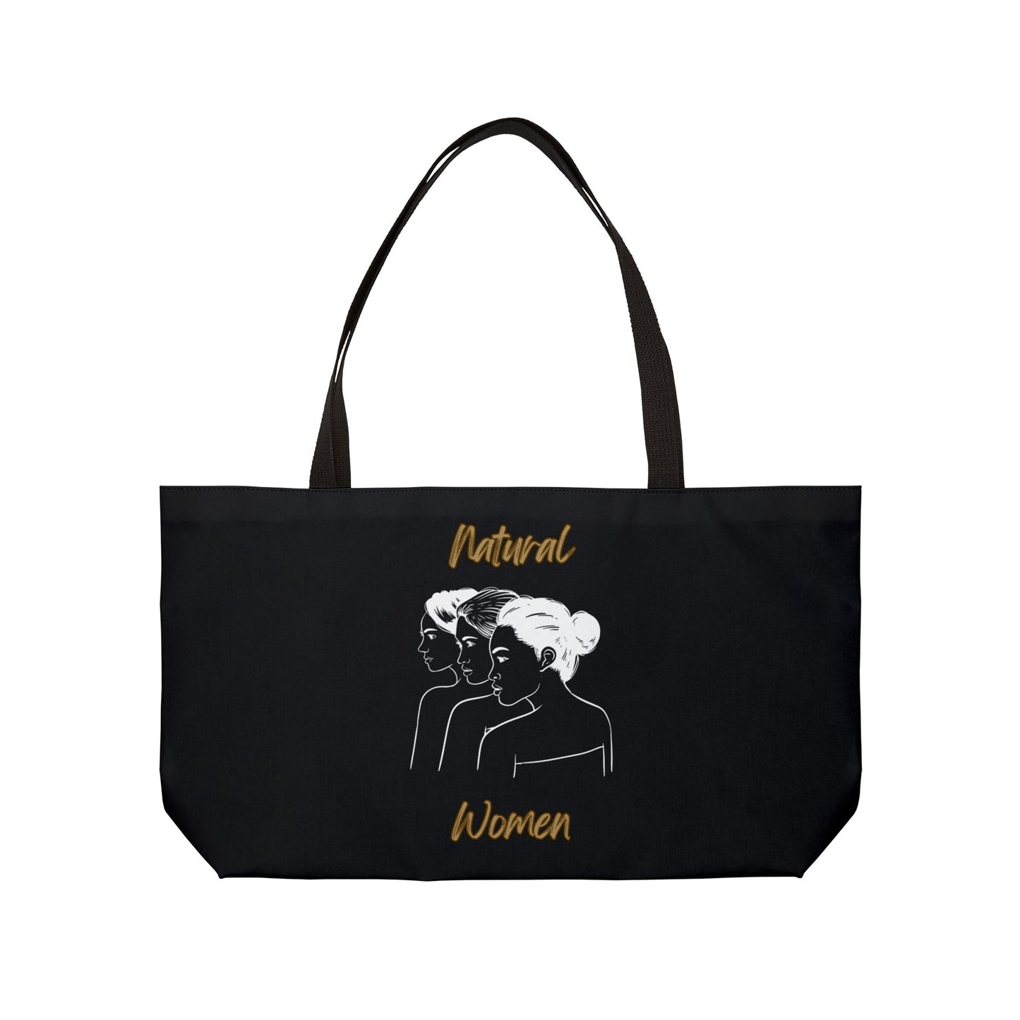 Natural Women United Friends (WL) Weekender Tote Bag BLACK