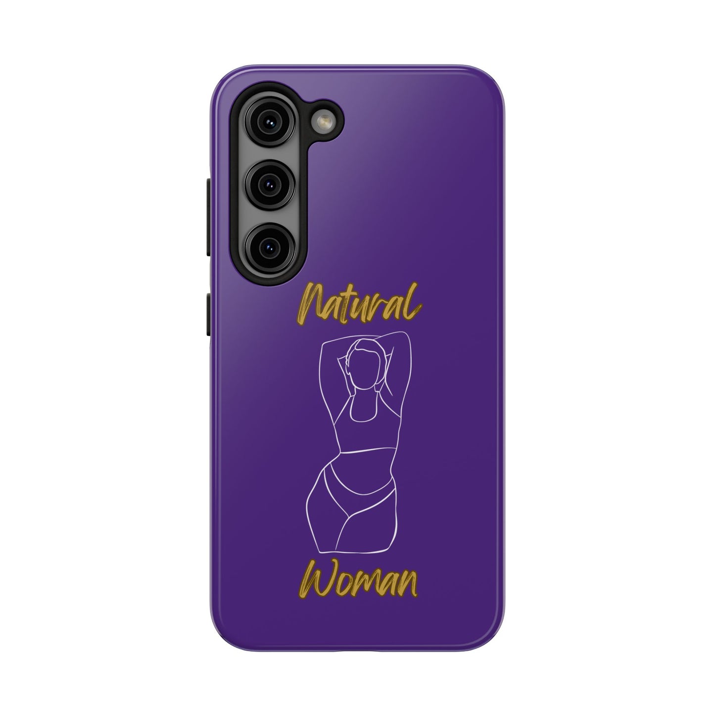 Natural Woman I Love Me (WL)Tough Phone Cases PURPLE