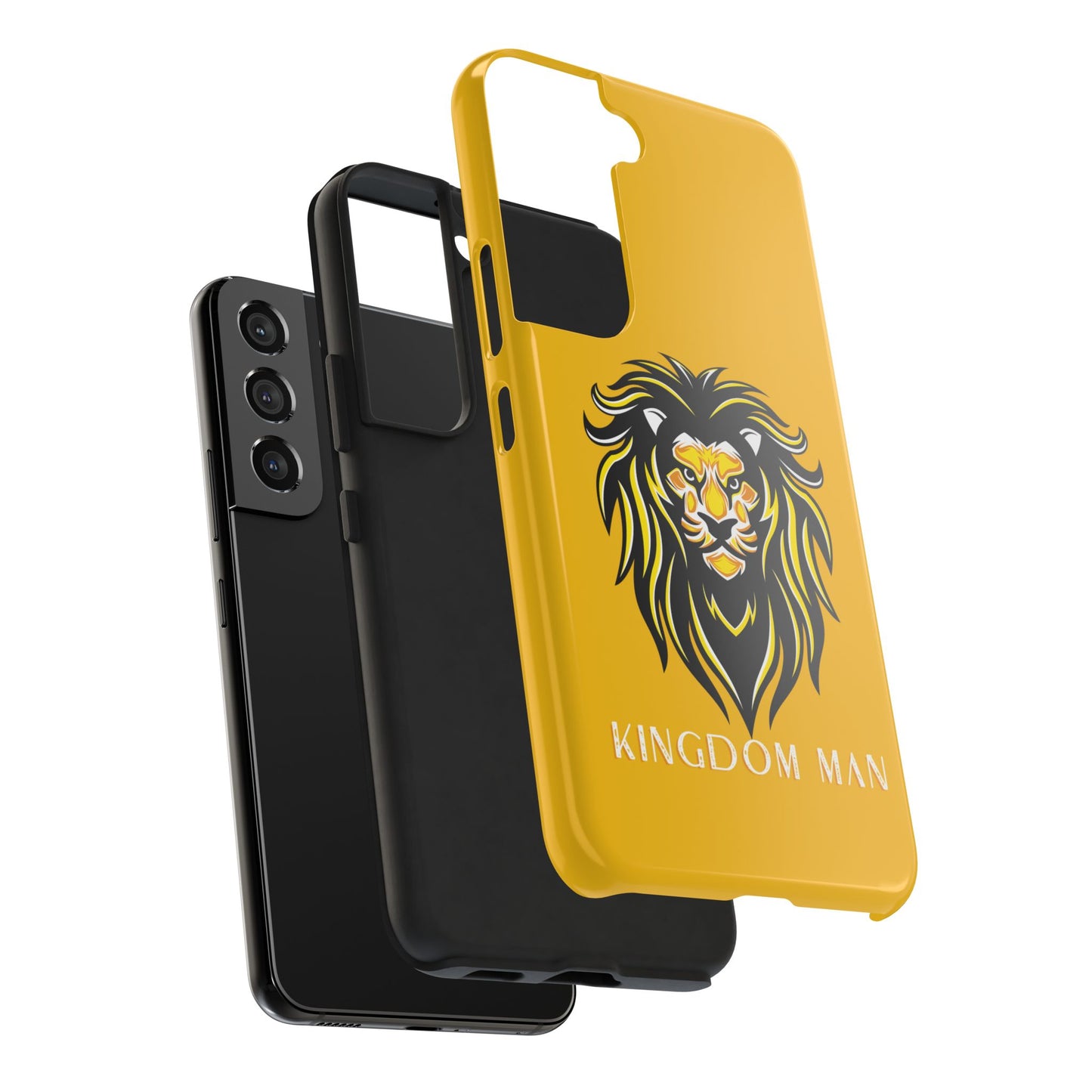 Kingdom Man (White-Gold Label) Tough Phone Case YELLOW