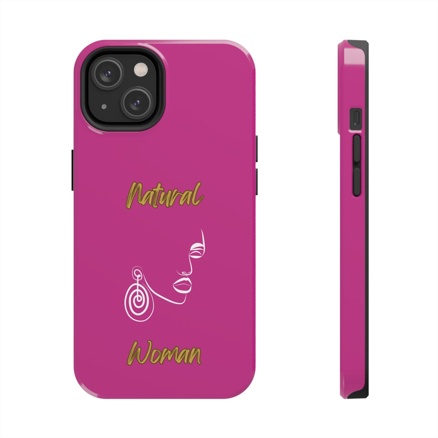Natural Woman Music In My Soul (WL)Tough Phone Cases PINK