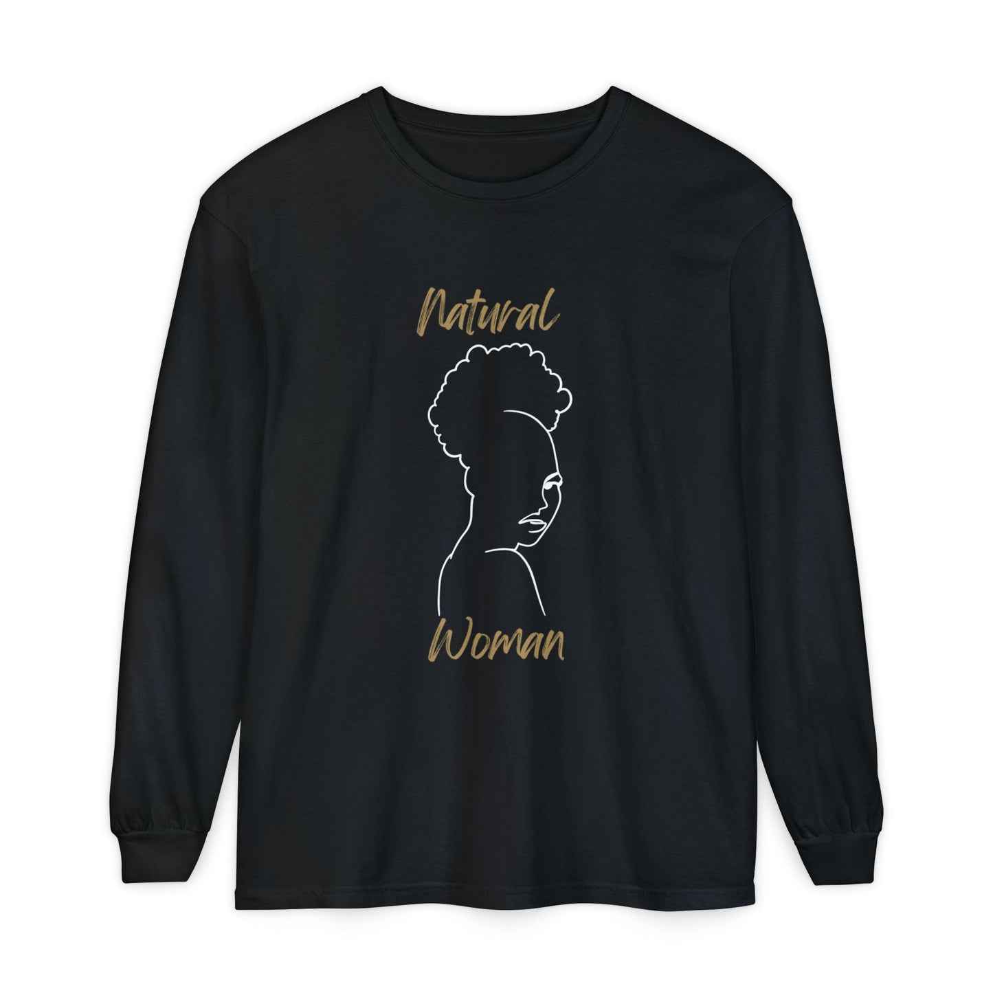 Natural Woman Twist Afro (WL) Long Sleeve T-Shirt