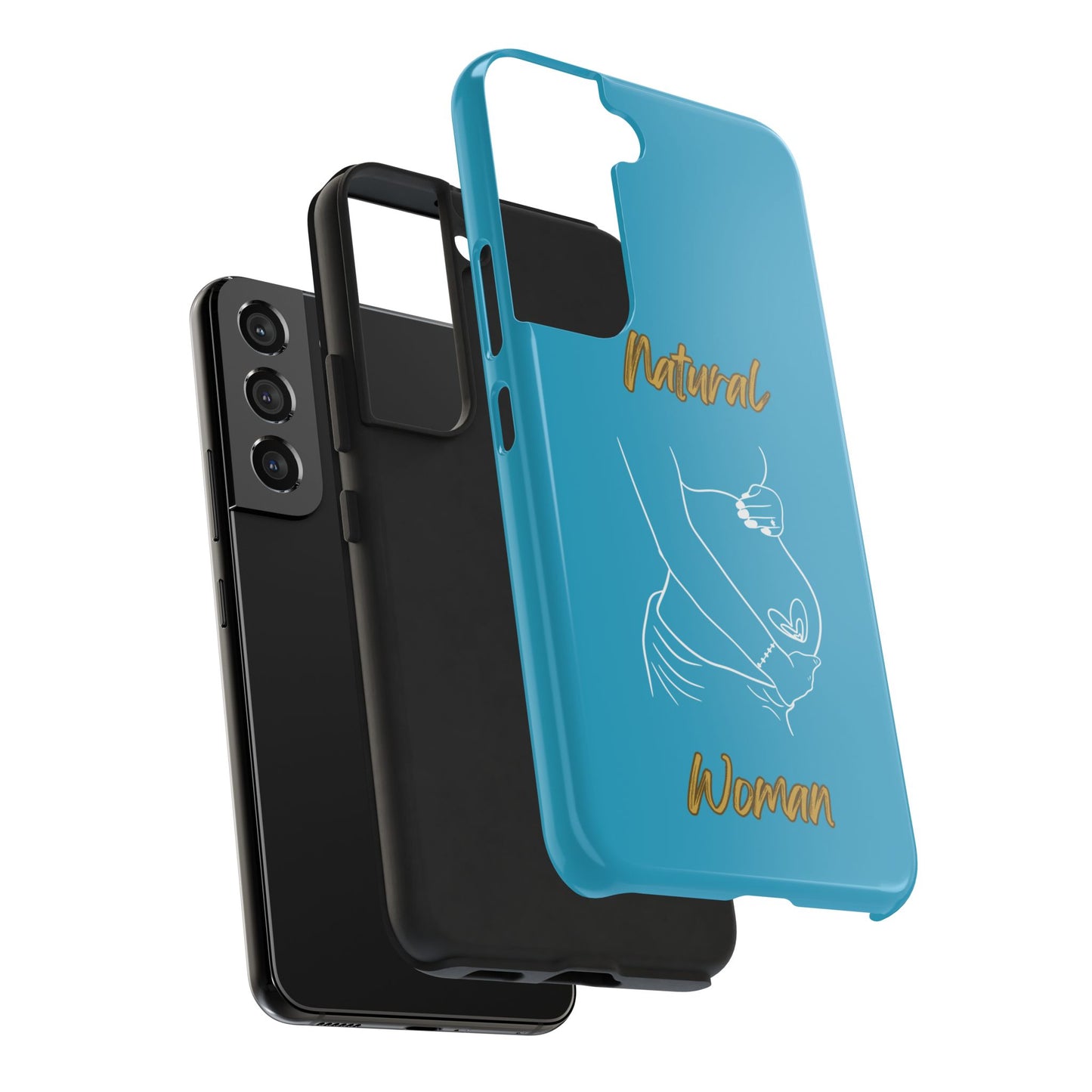 Natural Woman Loved In & Out (WL)Tough Phone Cases TURQUOISE