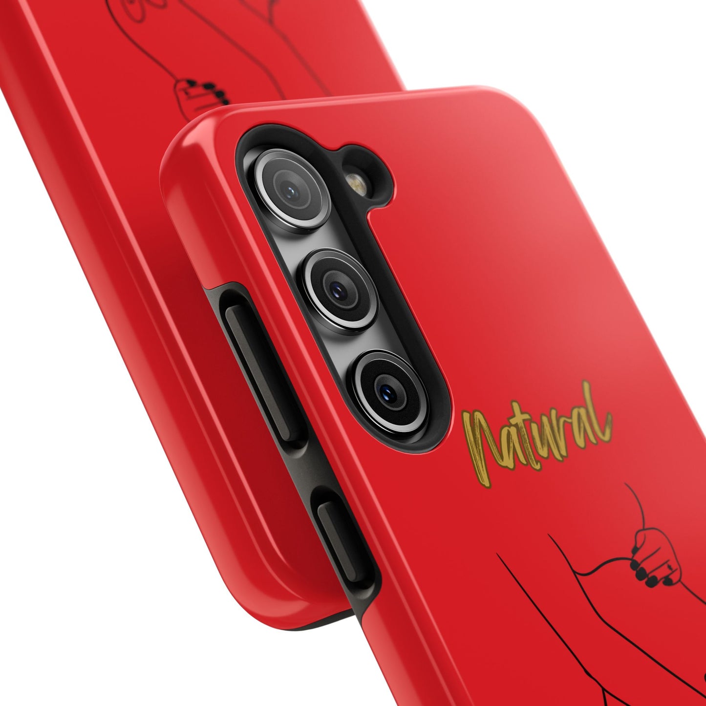 Natural Woman Loved In & Out (BL)Tough Phone Cases RED