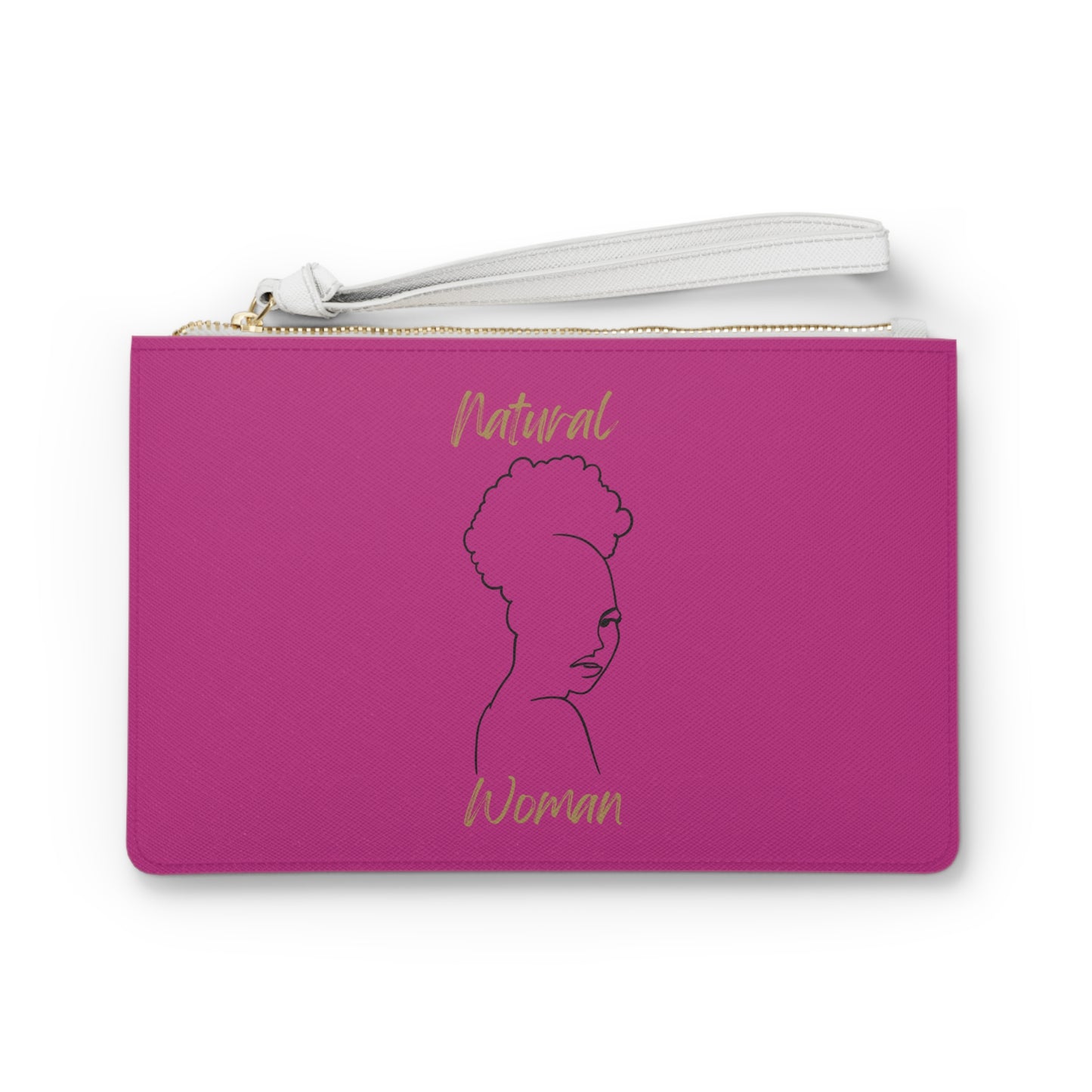 Natural Woman Twist Afro (BL) Clutch Bag PINK