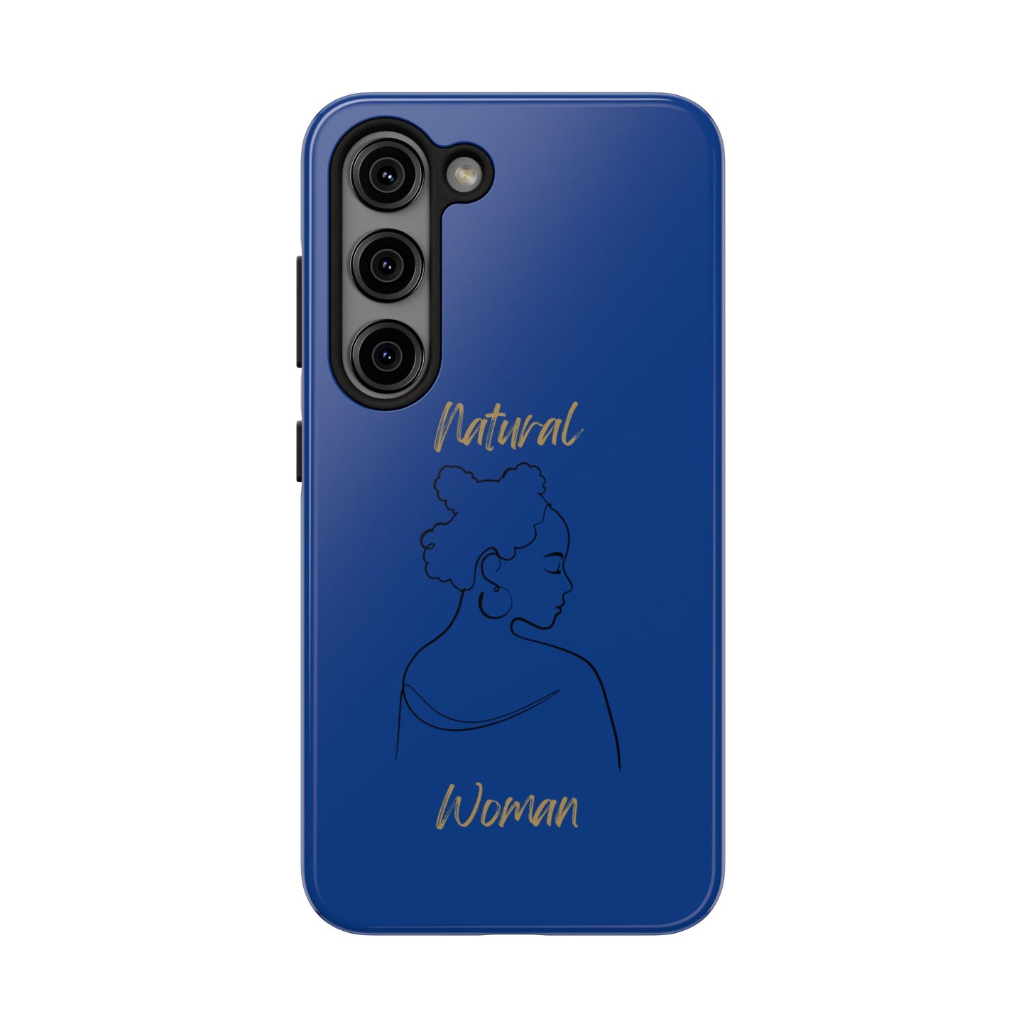 Natural Woman Twists (BL) Tough Phone Cases DARK BLUE