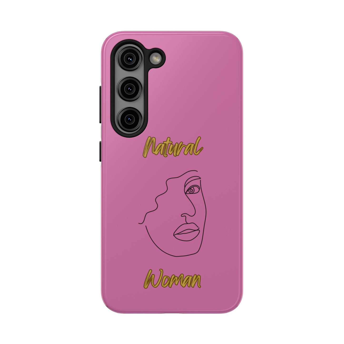 Natural Woman Peekaboo (BL)Tough Phone Cases LIGHT PINK