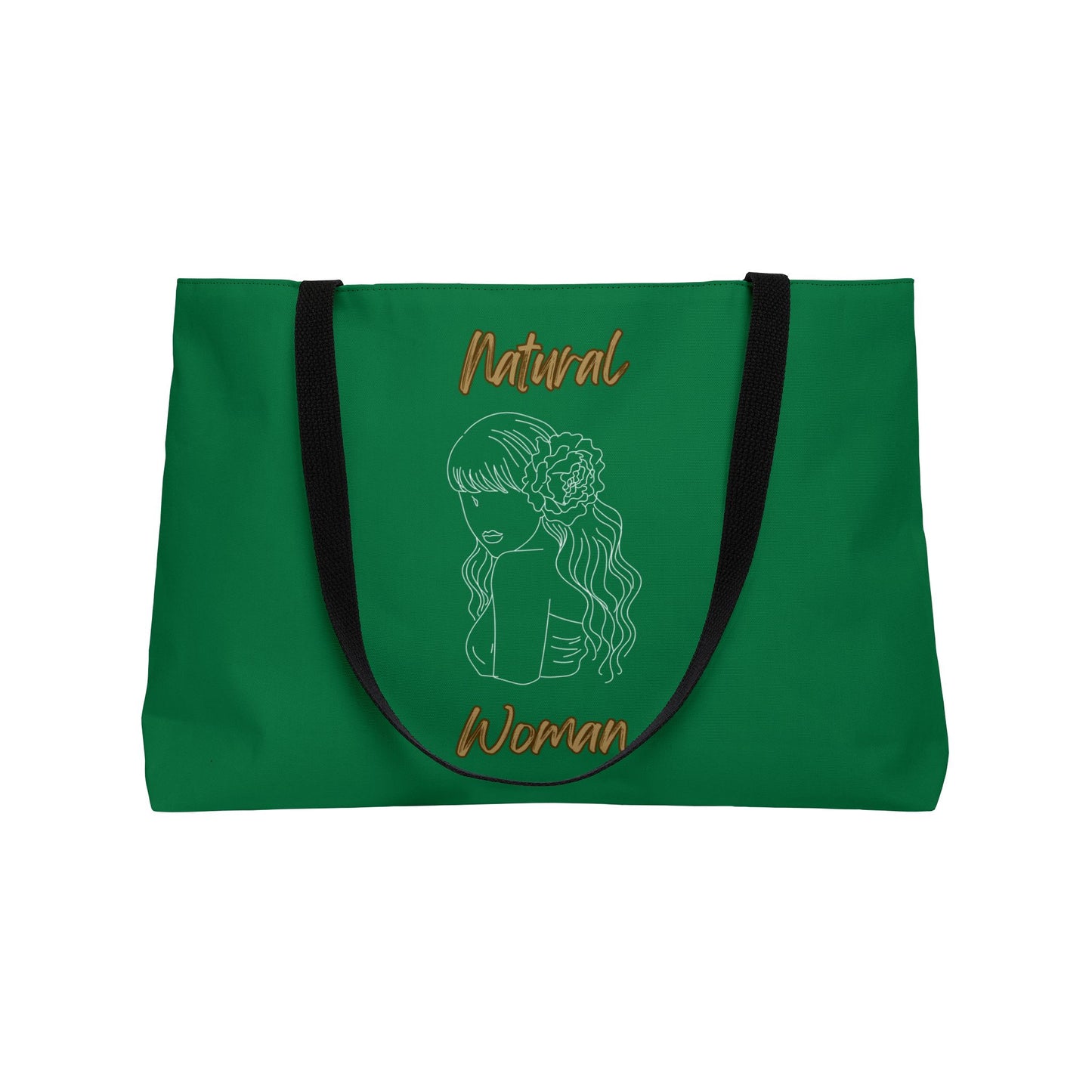 Natural Woman Newness (WL) Weekender Tote Bag DARK GREEN