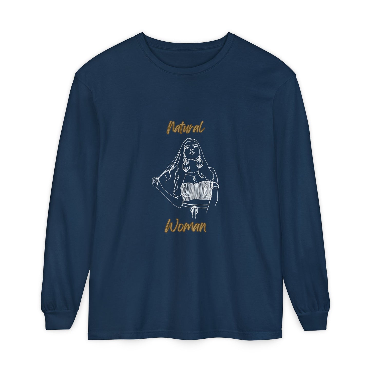Natural Woman Thinking (WL) Long Sleeve T-Shirt