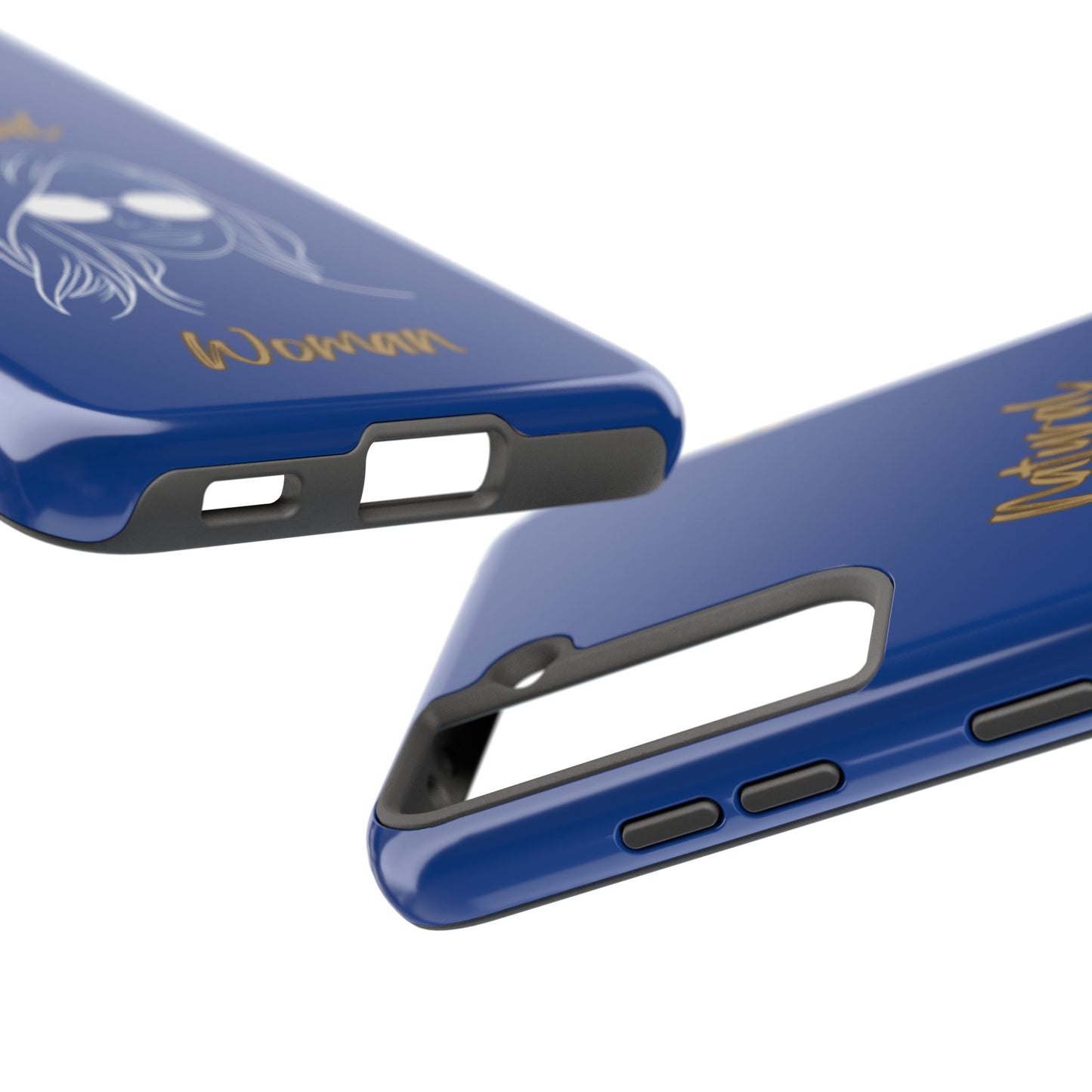 Natural Woman Shades (WL)Tough Phone Cases DARK BLUE