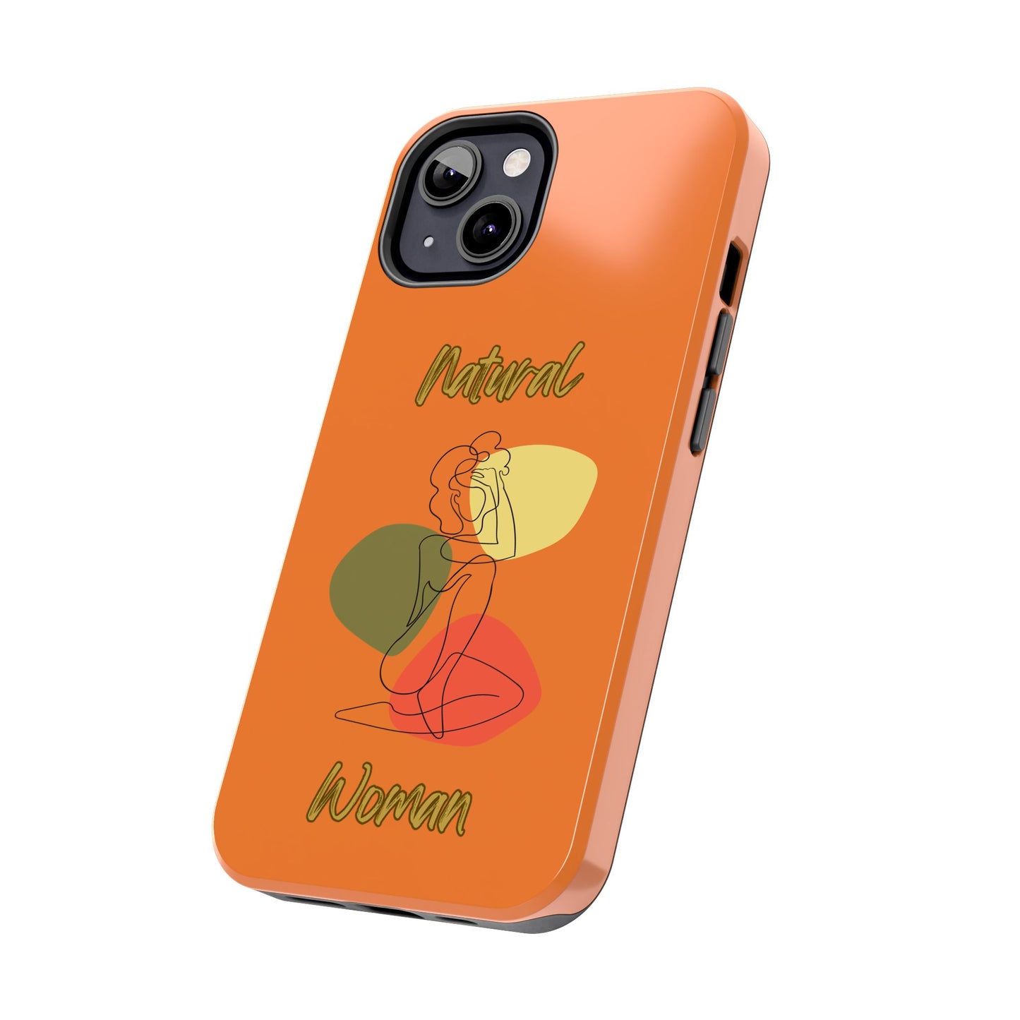 Natural Woman Colorful Pose (BL)Tough Phone Cases CRUSTA