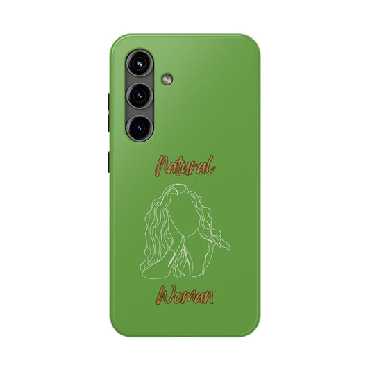 Natural Woman Relaxed (WL) Tough Phone Cases GREEN