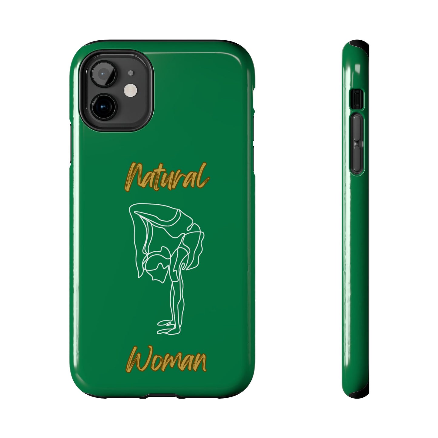 Natural Woman Flexible (WL)Tough Phone Cases DARK GREEN