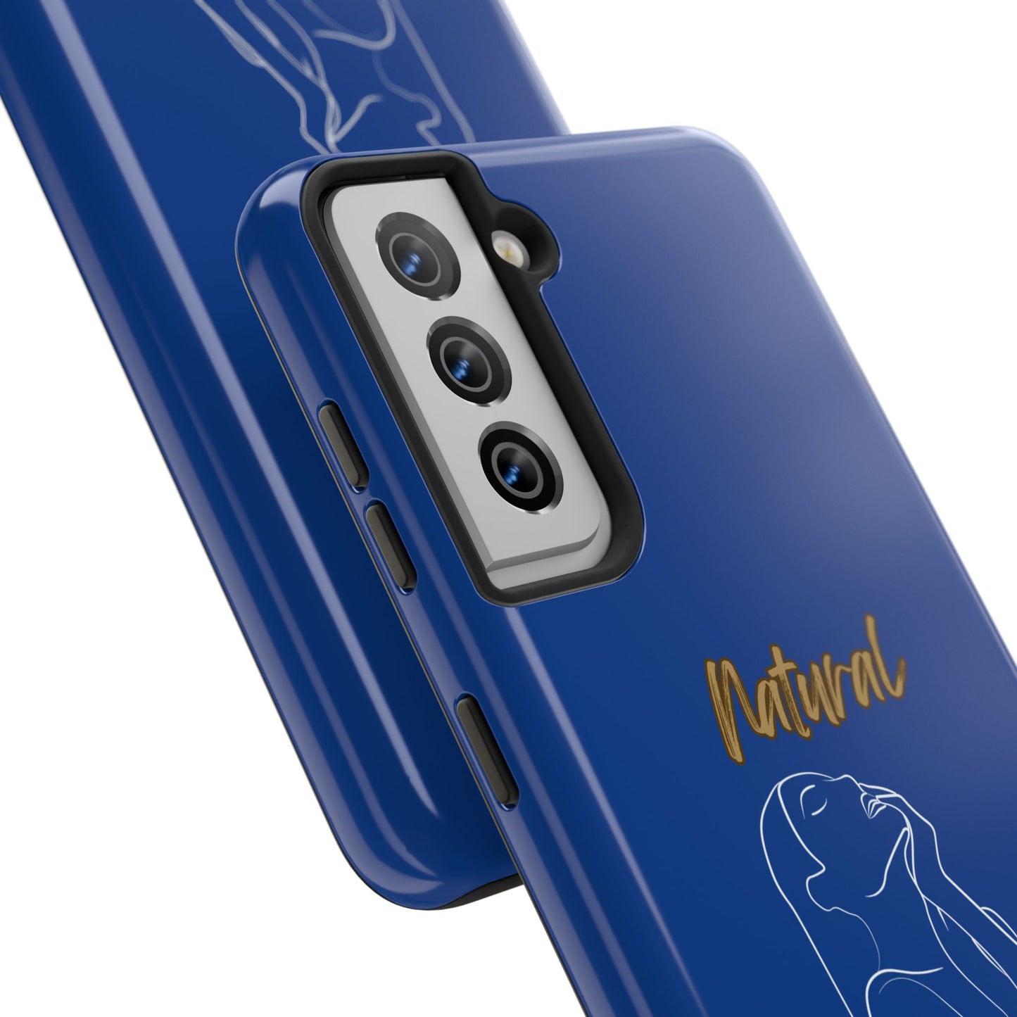 Natural Woman Thank You (WL) Tough Phone Cases DARK BLUE