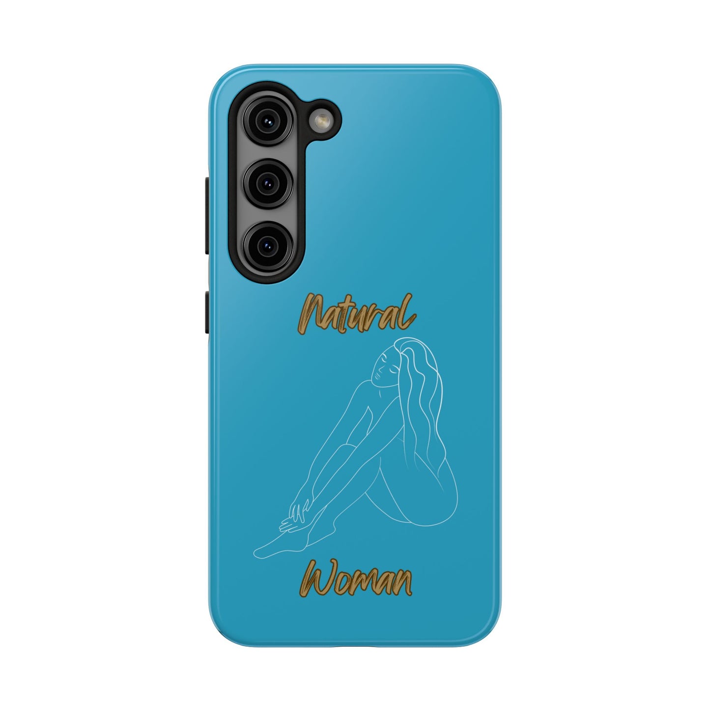 Natural Woman Beauty (WL) Tough Phone Cases TURQUOISE
