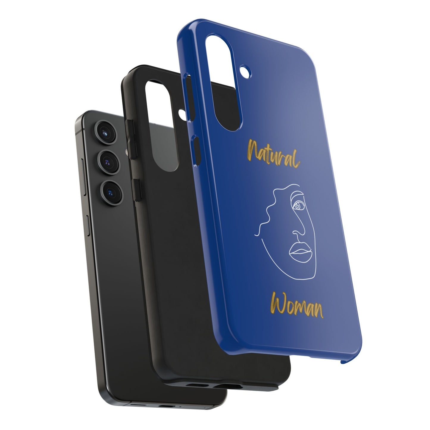 Natural Woman Peekaboo (WL)Tough Phone Cases DARK BLUE