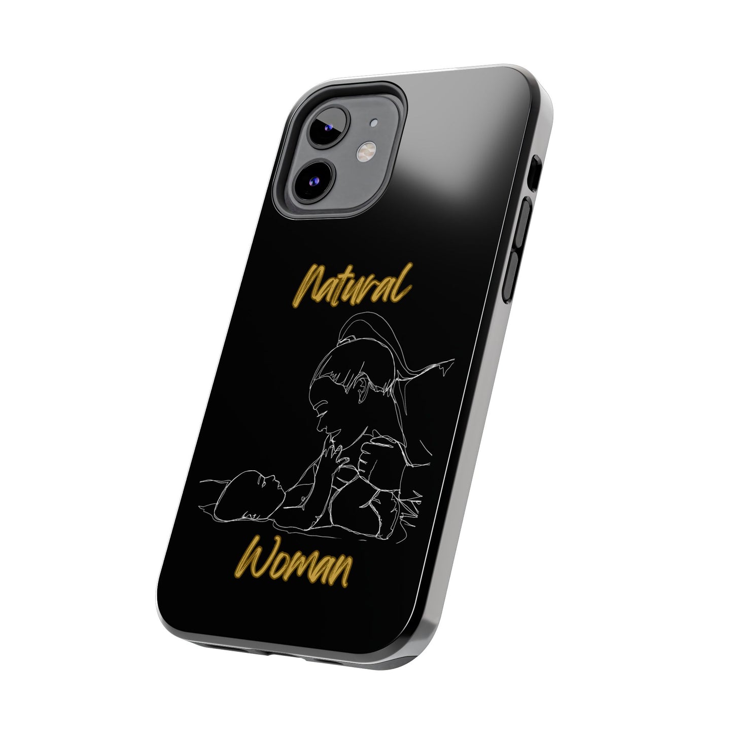 Natural Woman New Life (WL)Tough Phone Cases BLACK