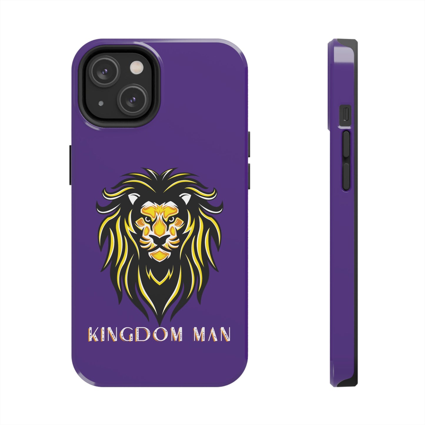 Kingdom Man (White-Gold Label) Tough Phone Case PURPLE