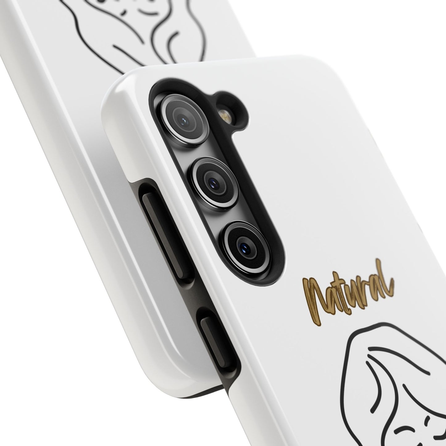 Natural Woman Modest (BL)Tough Phone Cases WHITE