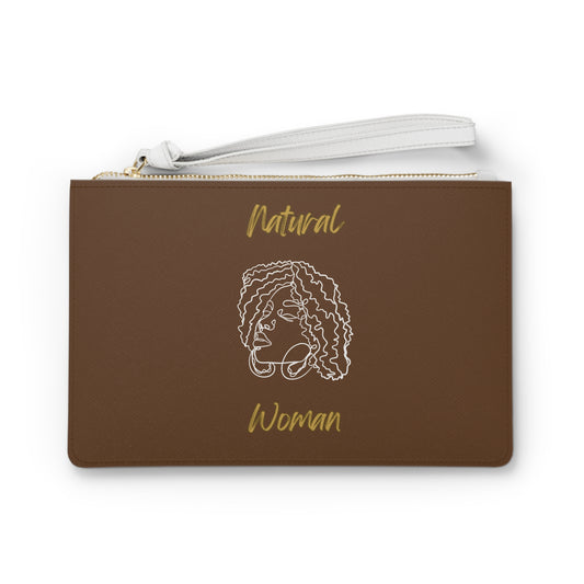 Natural Woman Naturally Me (WL) Clutch Bag BROWN