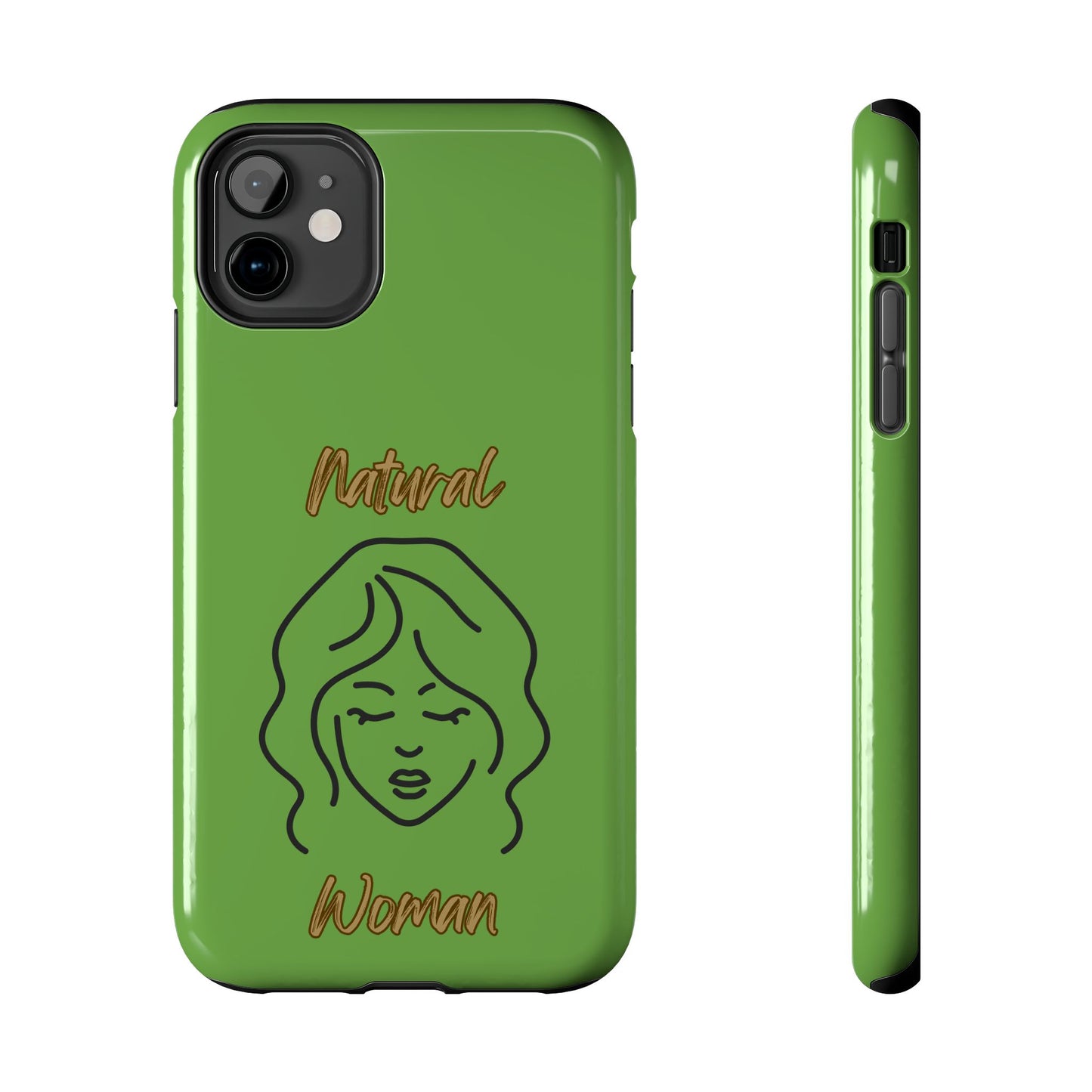 Natural Woman Modest (BL)Tough Phone Cases GREEN