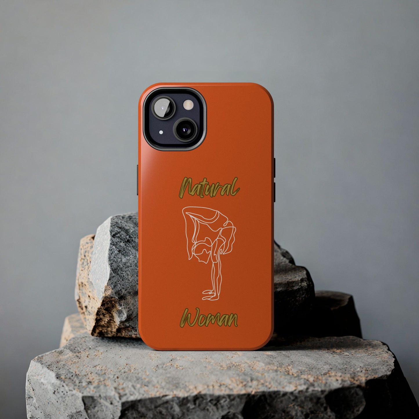 Natural Woman Flexible (WL)Tough Phone Cases ORANGE