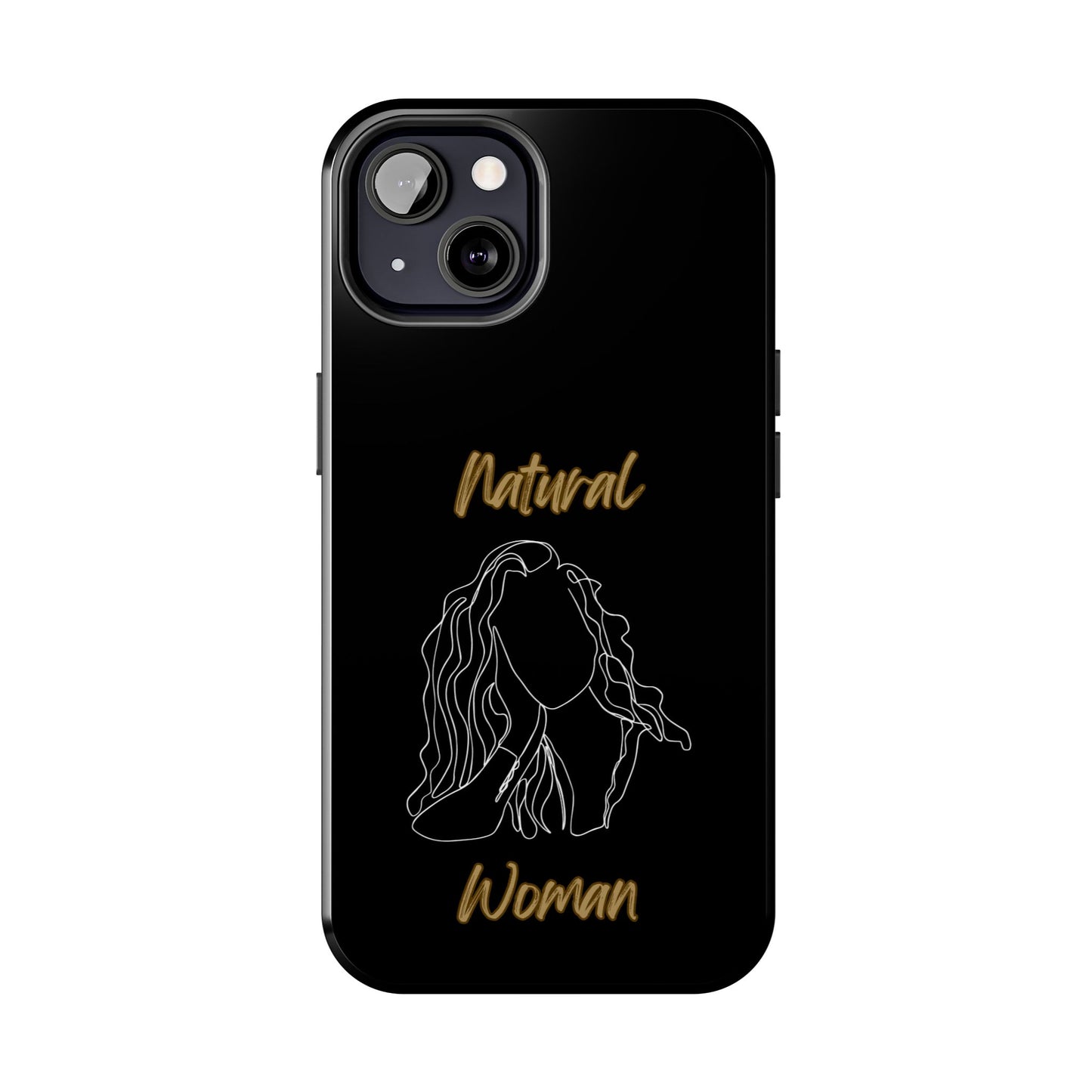 Natural Woman Relaxed (WL) Tough Phone Cases BLACK