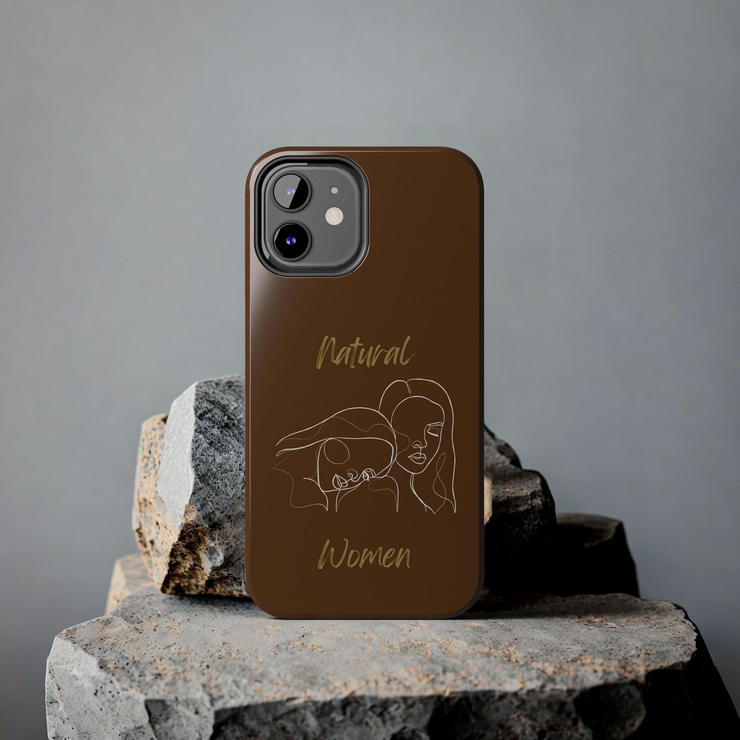 Natural Woman Sisters (WL)Tough Phone Cases BROWN