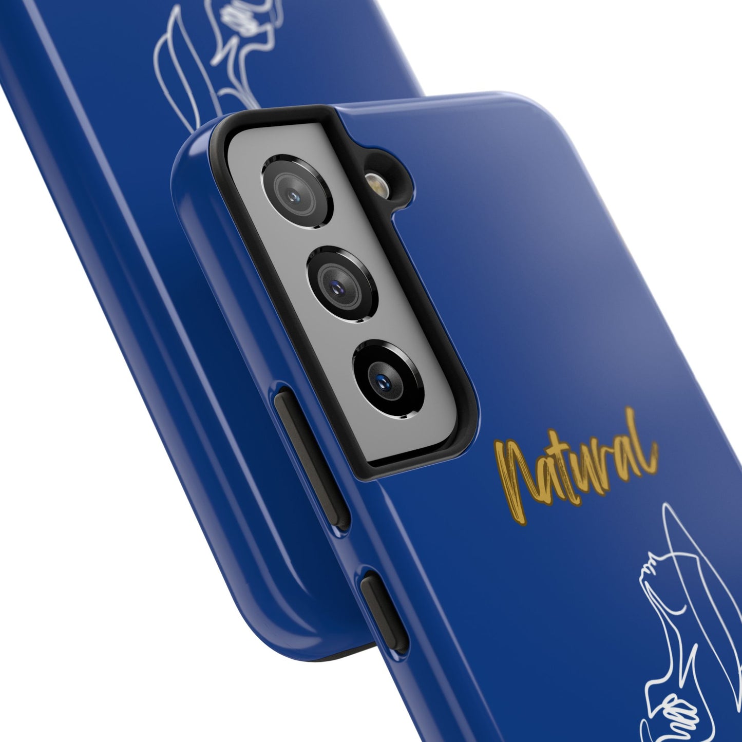 Natural Woman Free (WL)Tough Phone Cases DARK BLUE