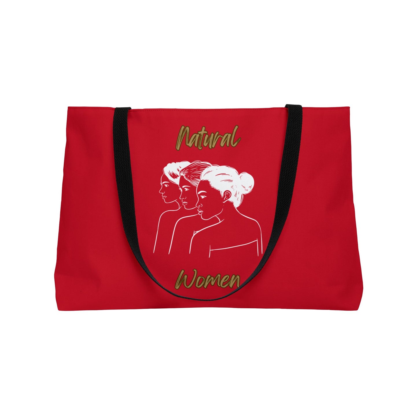 Natural Women United Friends (WL) Weekender Tote Bag DARK RED