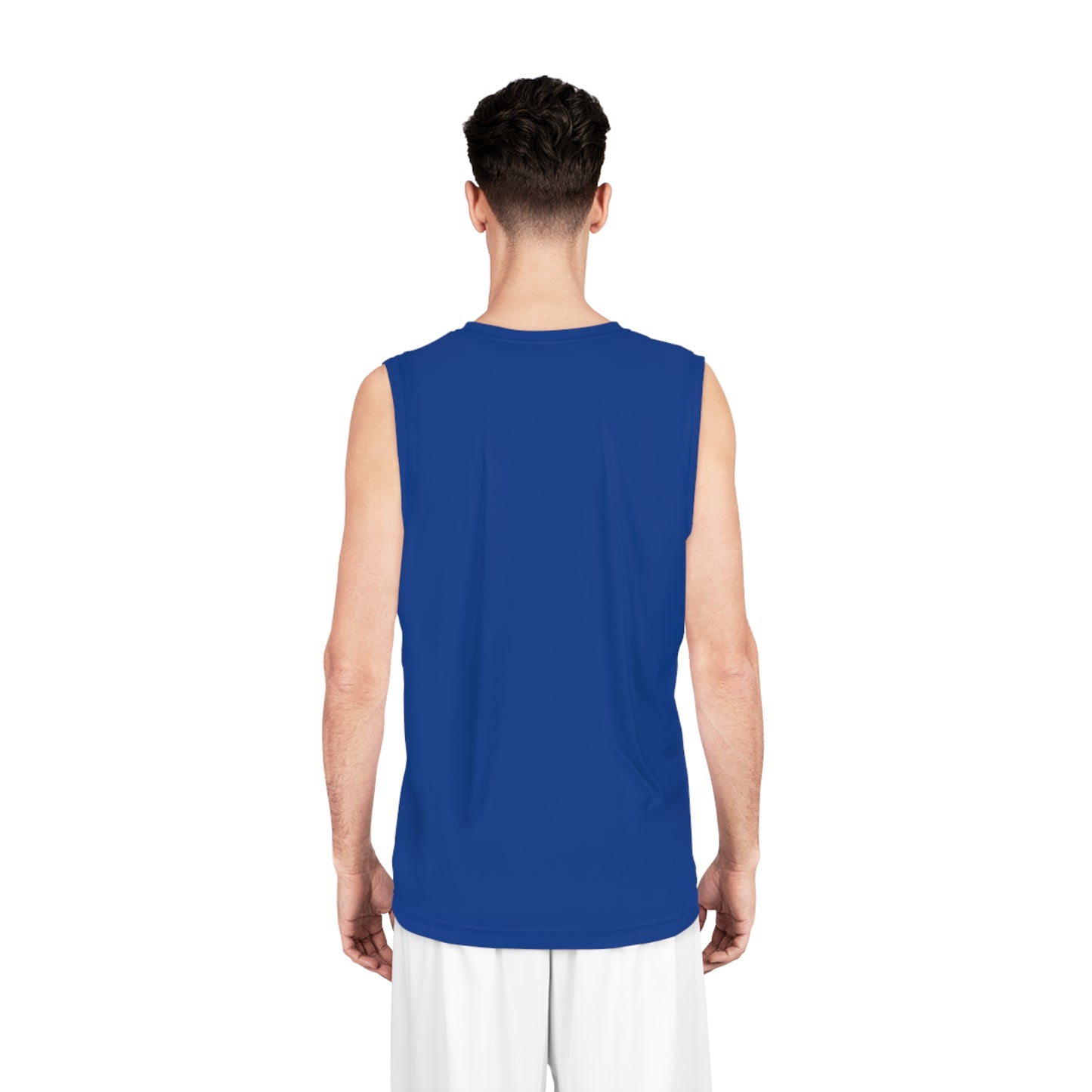 Kingdom Man (Gold) Basketball Jersey DARK BLUE