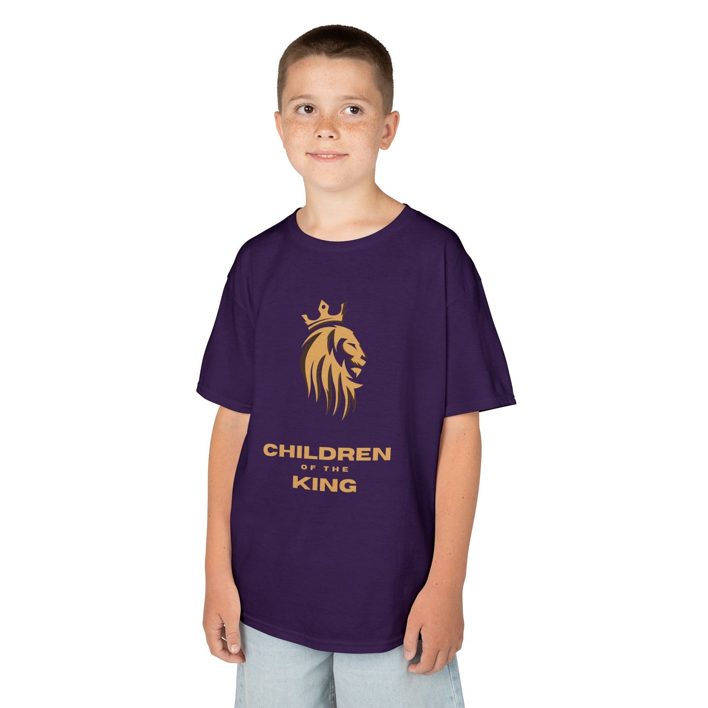 Children of the King Inspirational Kids Cotton T-Shirt (BRL)