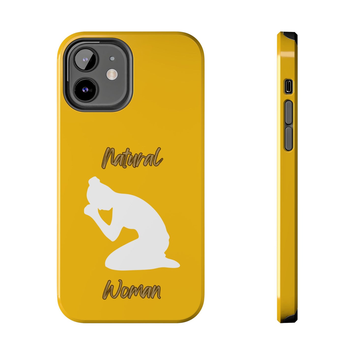 Natural Woman Pray (WL) Tough Phone Cases YELLOW