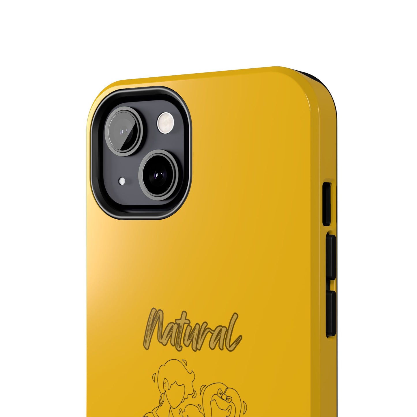 Natural Woman Bear Hugs (BL) Tough Phone Cases YELLOW
