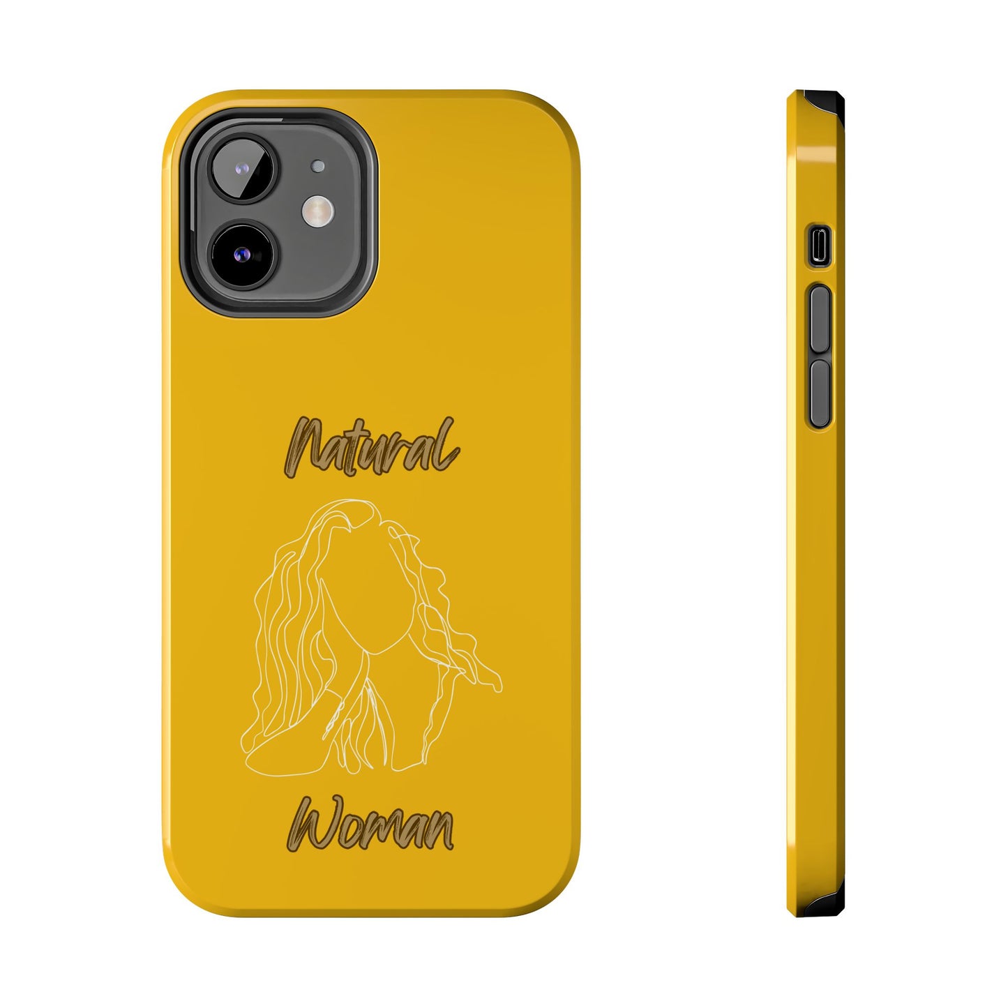 Natural Woman Relaxed (WL) Tough Phone Cases YELLOW