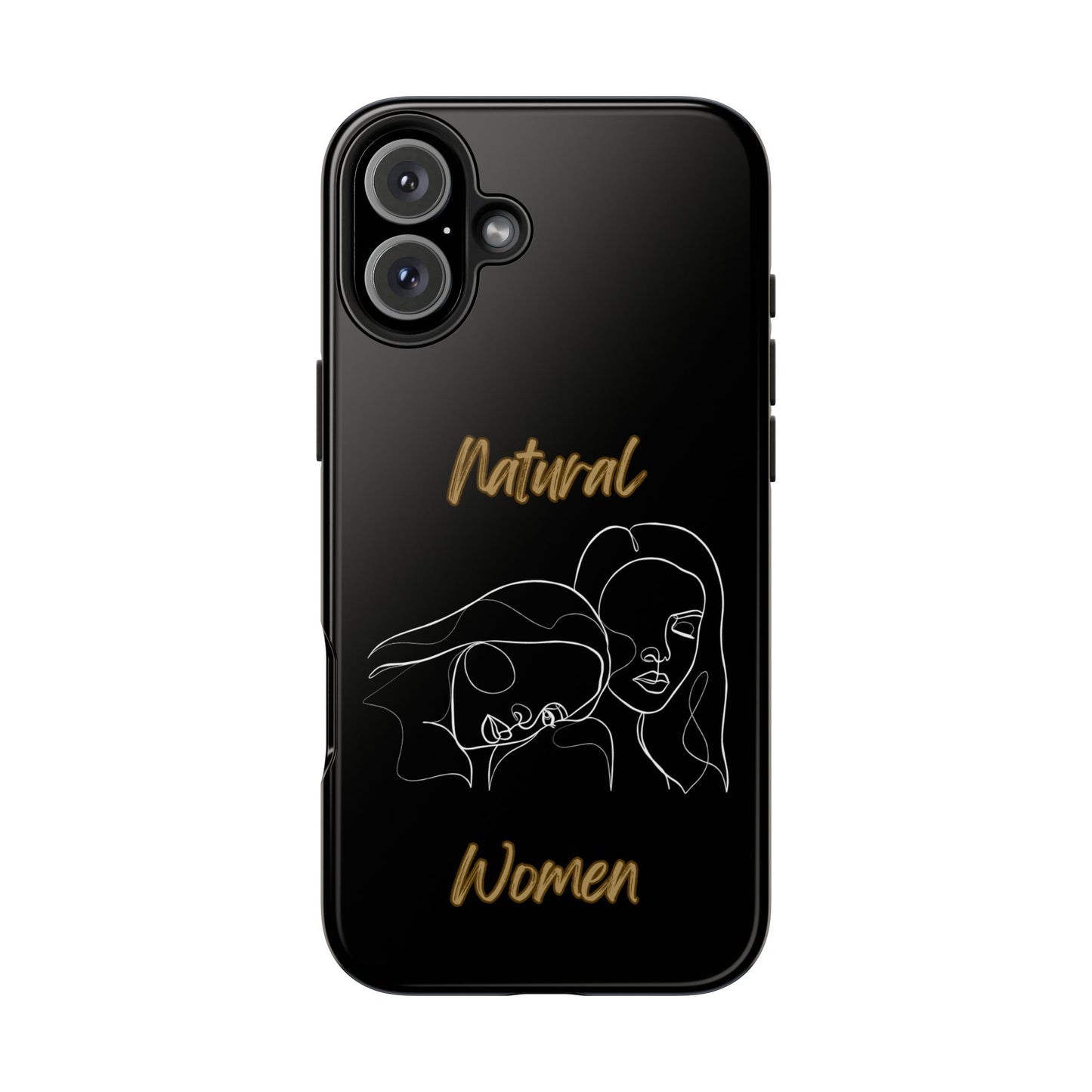 Natural Woman Sisters (WL)Tough Phone Cases BLACK