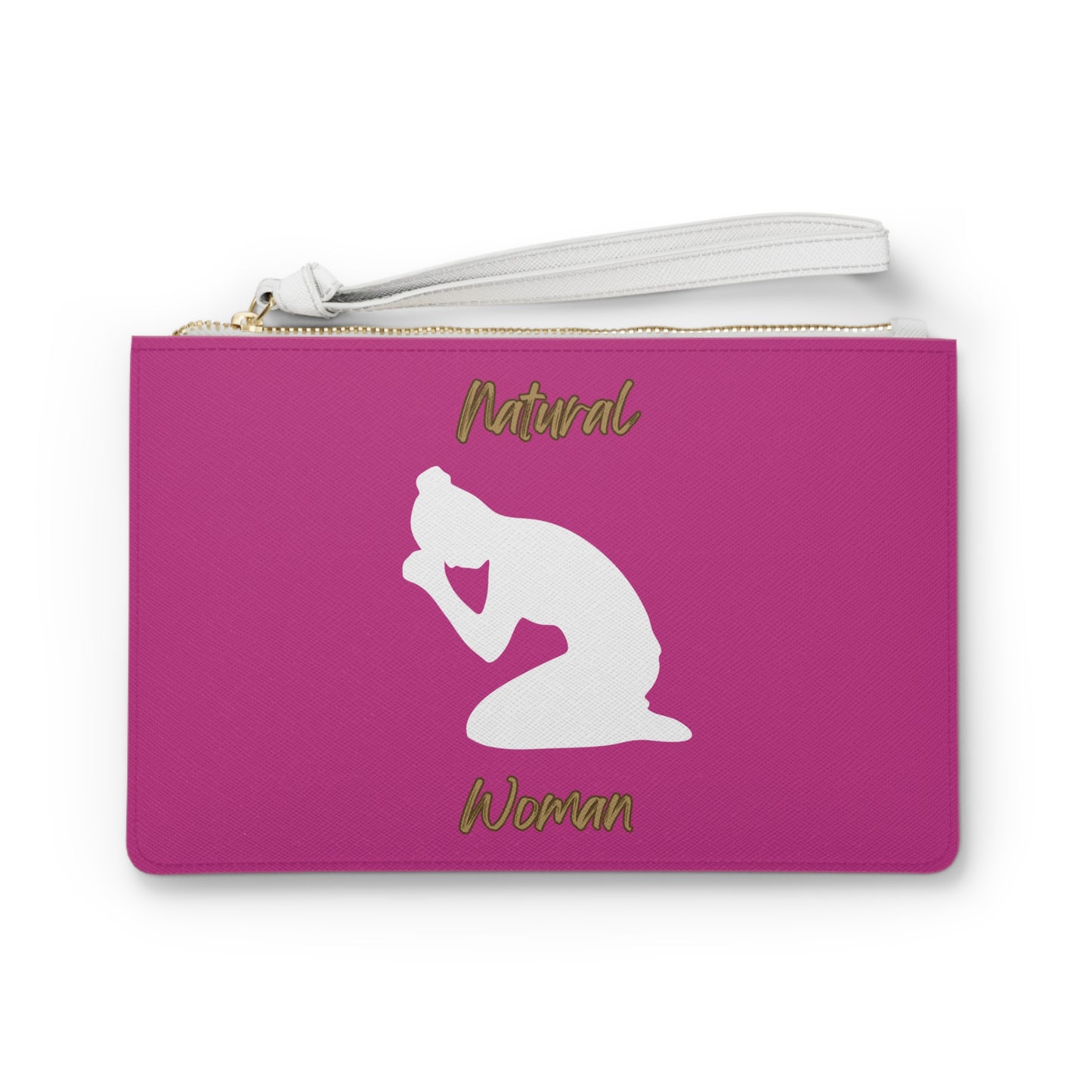 Natural Woman Pray (WL) Clutch Bag PINK